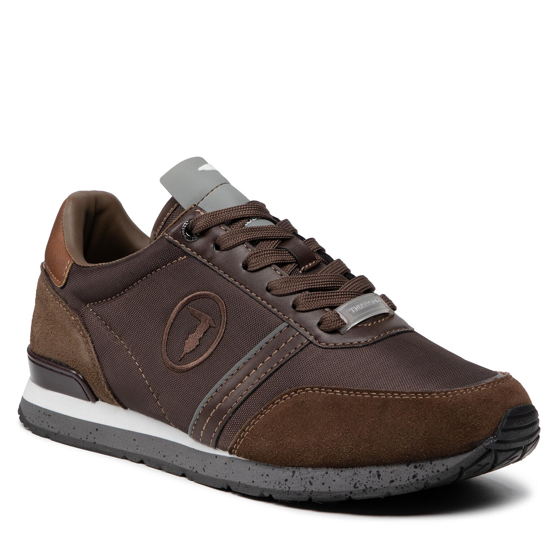 Trussardi Сникърси 77A00369 Кафяв - Pepit.bg