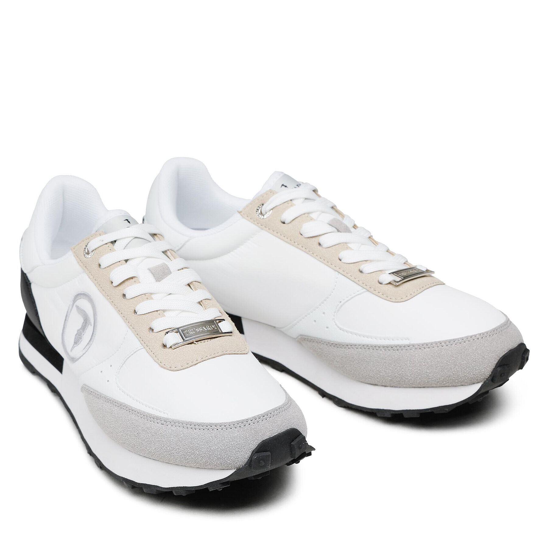 Trussardi Сникърси 77A00409 Бял - Pepit.bg