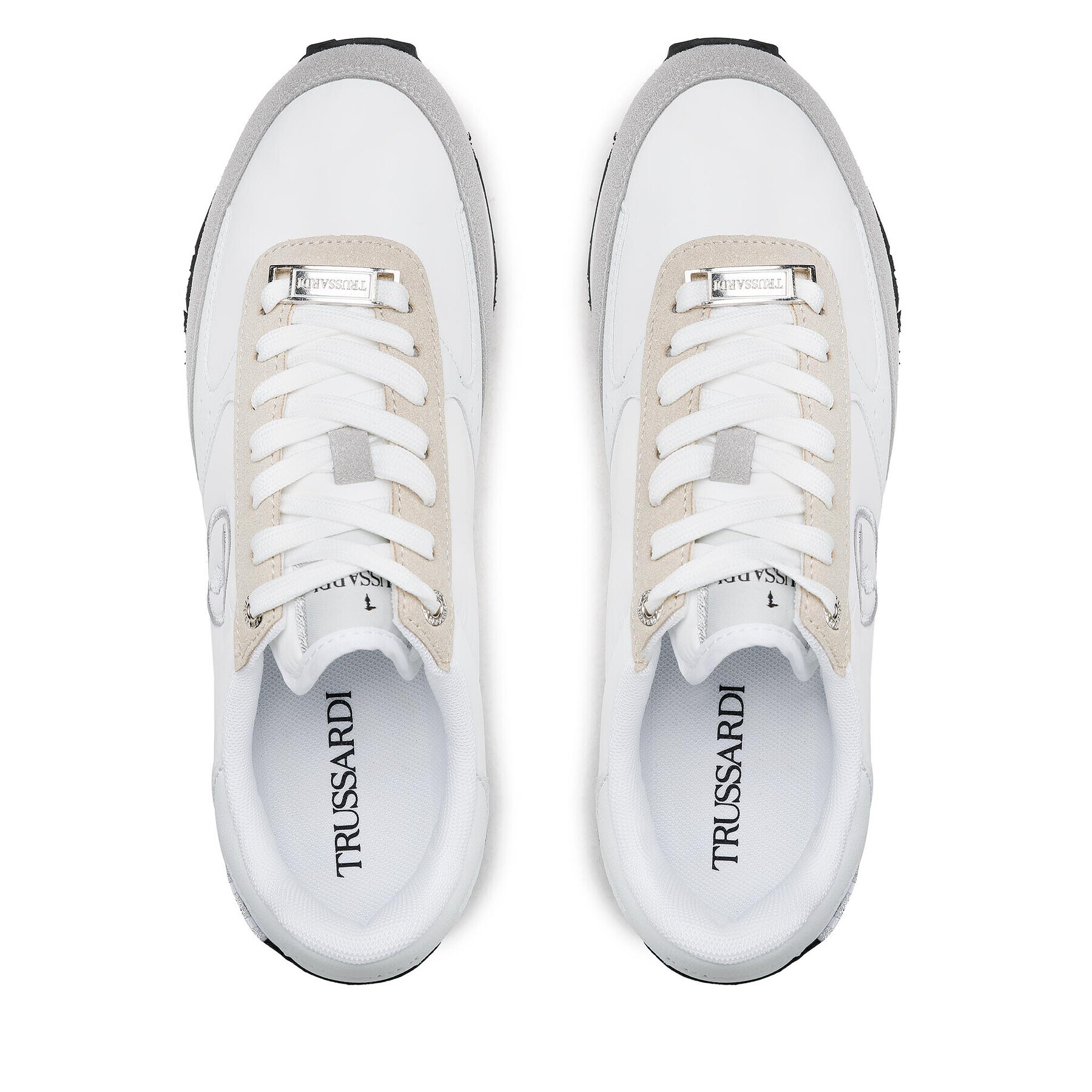 Trussardi Сникърси 77A00409 Бял - Pepit.bg