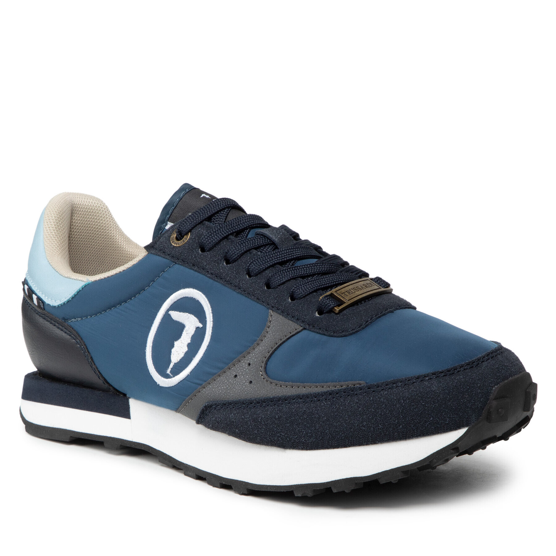 Trussardi Сникърси 77A00409 Тъмносин - Pepit.bg