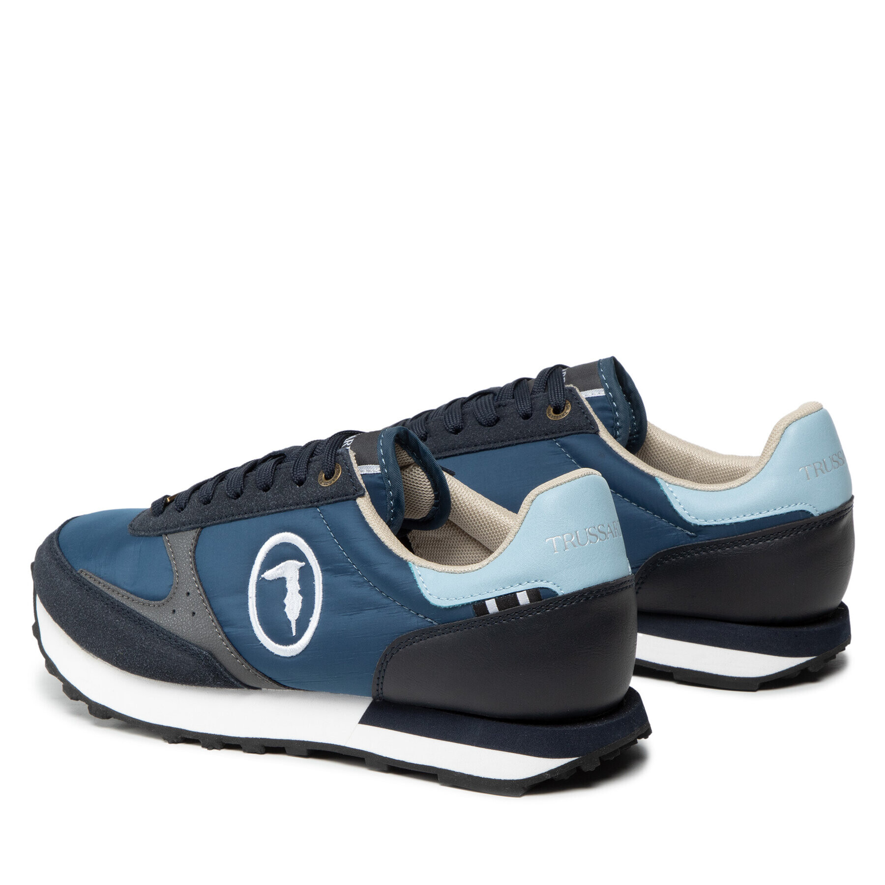 Trussardi Сникърси 77A00409 Тъмносин - Pepit.bg