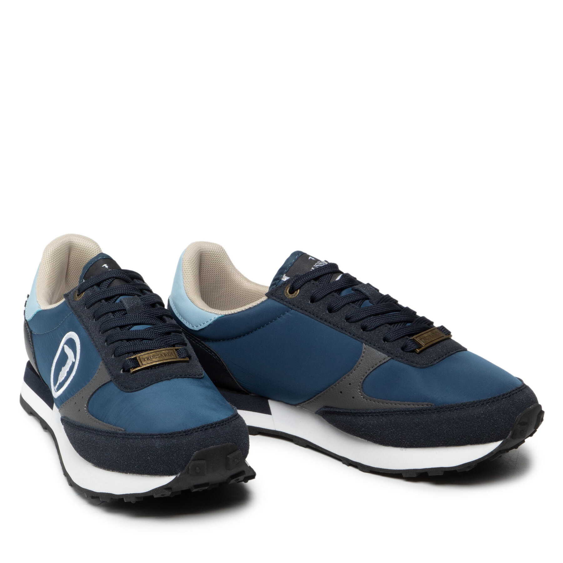 Trussardi Сникърси 77A00409 Тъмносин - Pepit.bg