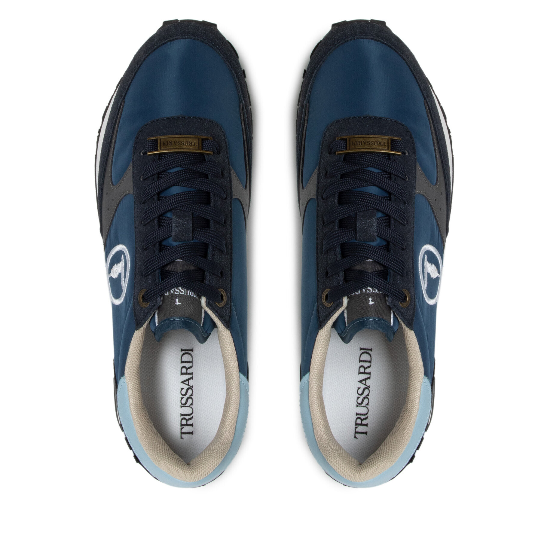 Trussardi Сникърси 77A00409 Тъмносин - Pepit.bg