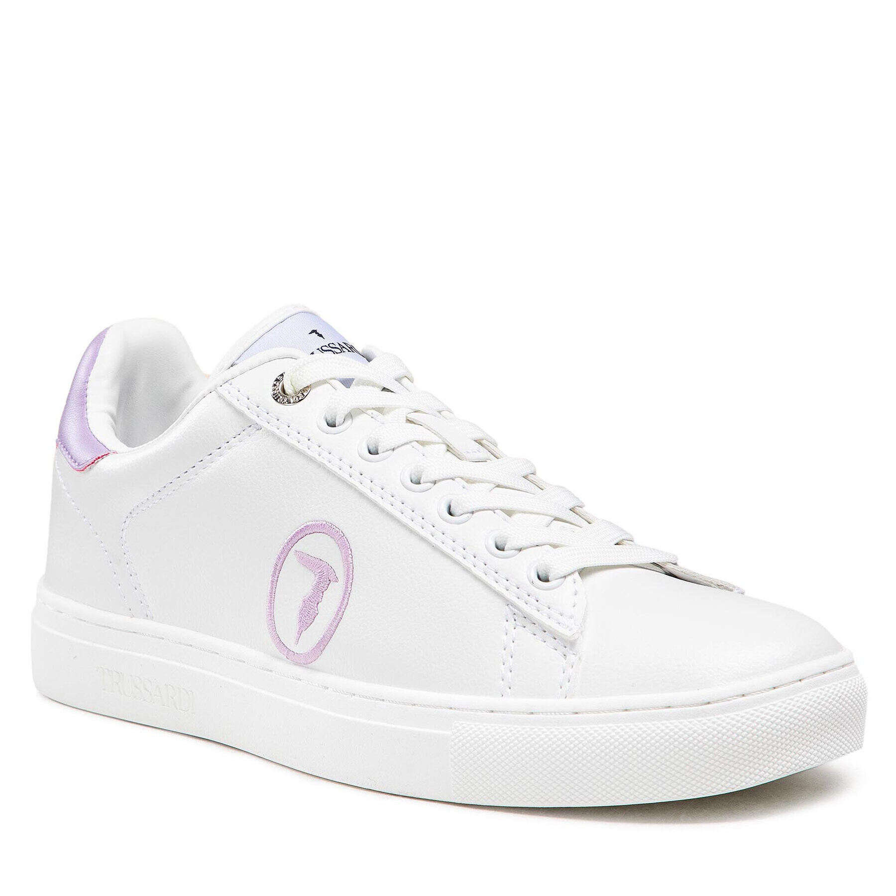 Trussardi Сникърси 79A00639 Бял - Pepit.bg
