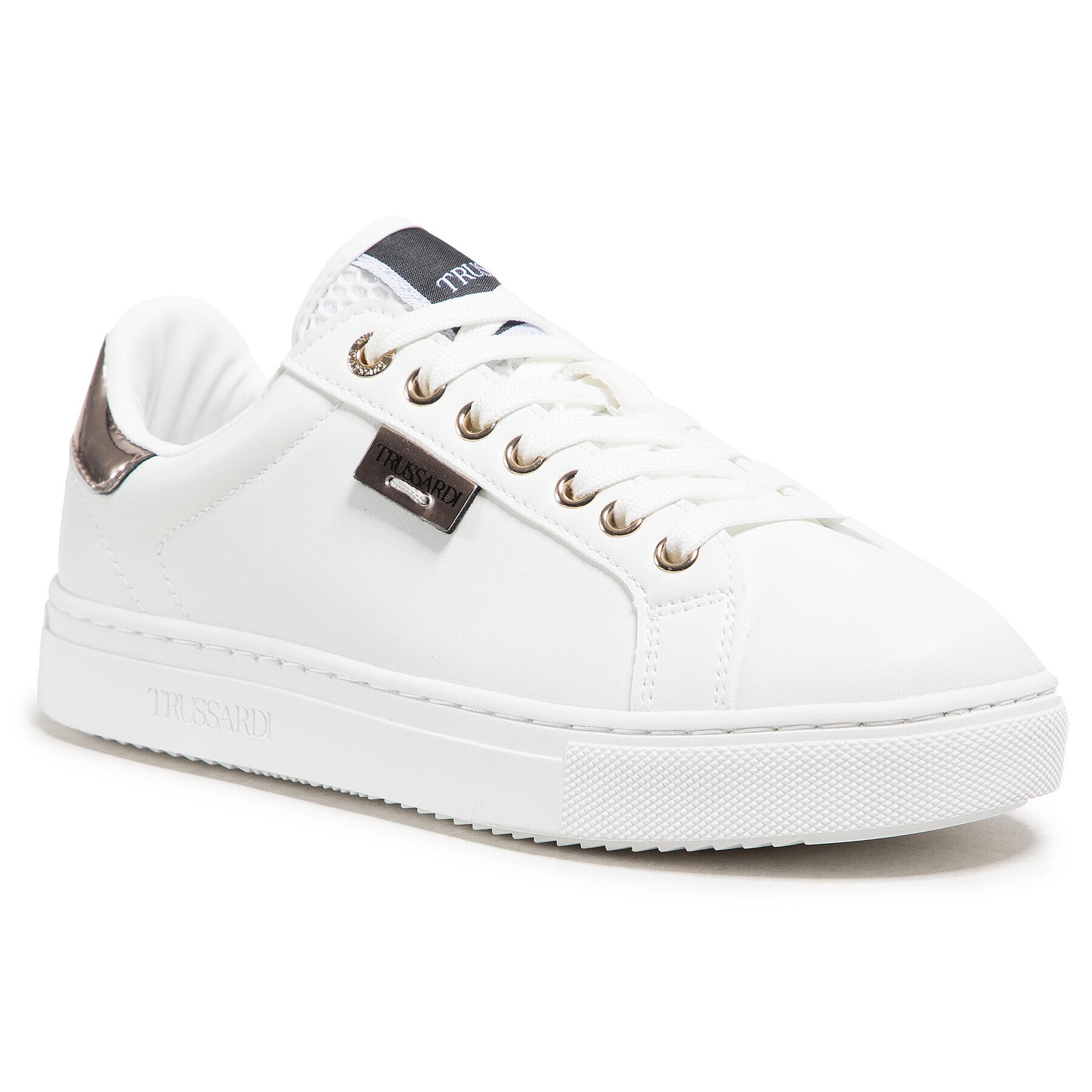 Trussardi Сникърси 79A00640 Бял - Pepit.bg