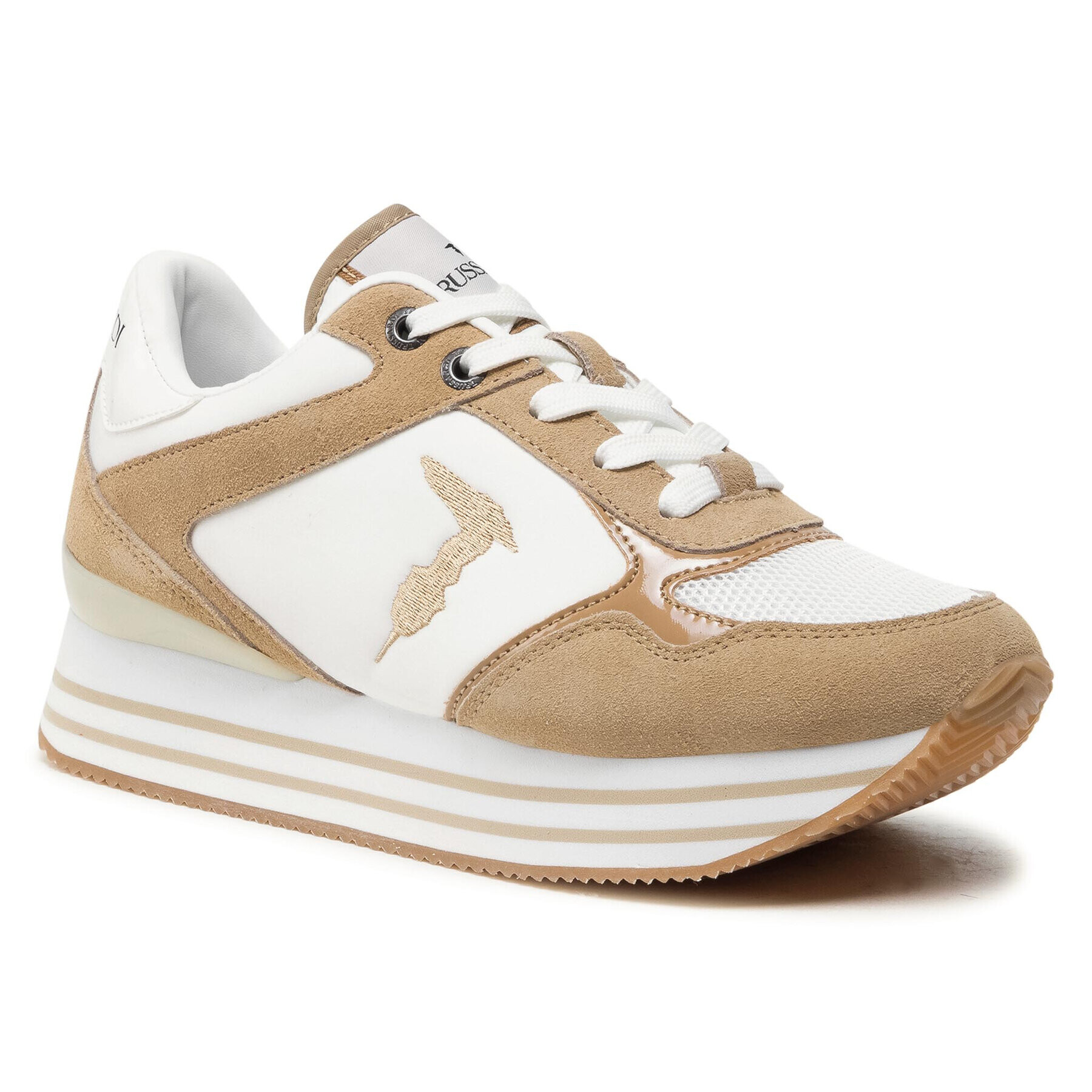 Trussardi Сникърси 79A00646 Бял - Pepit.bg