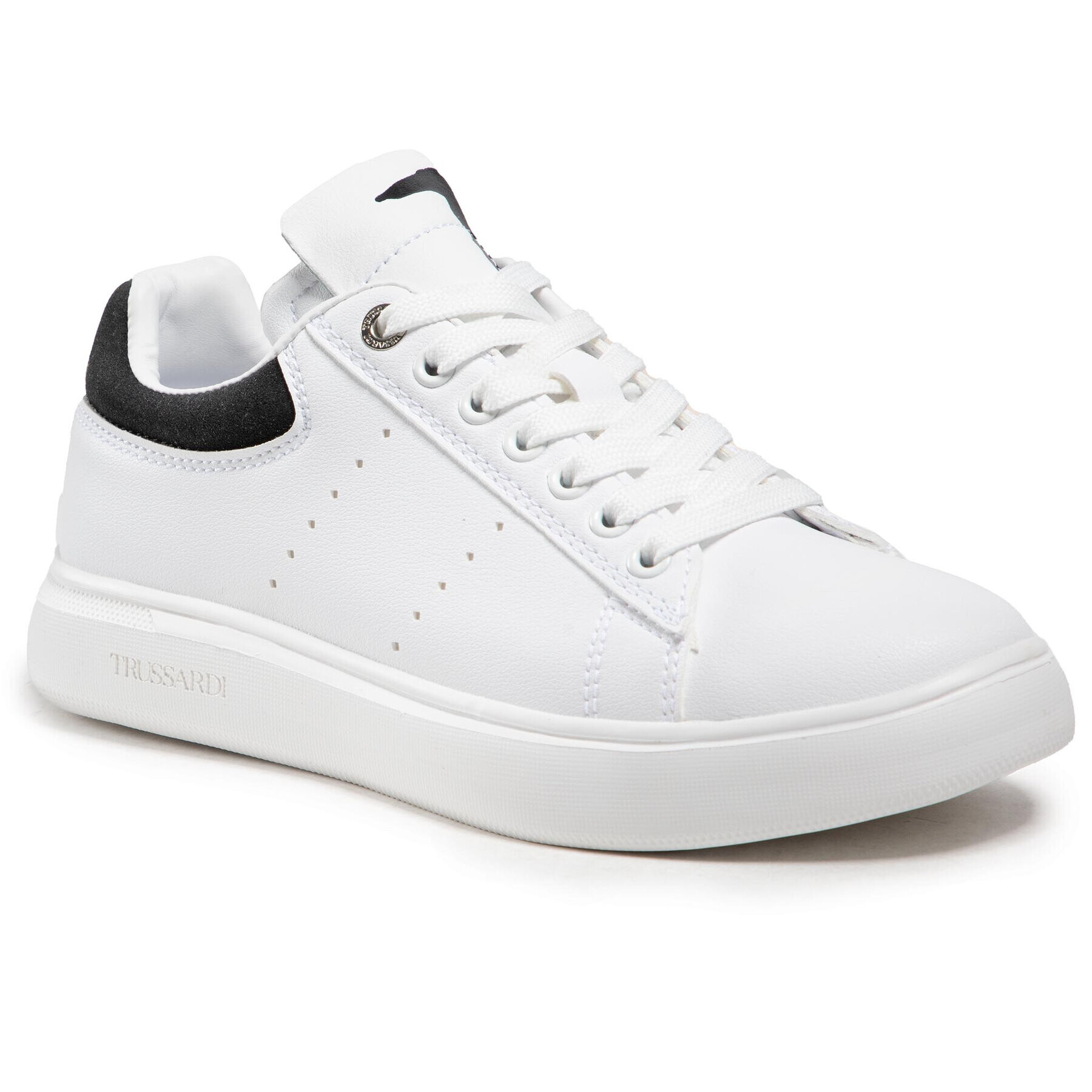 Trussardi Сникърси 79A00649 Бял - Pepit.bg