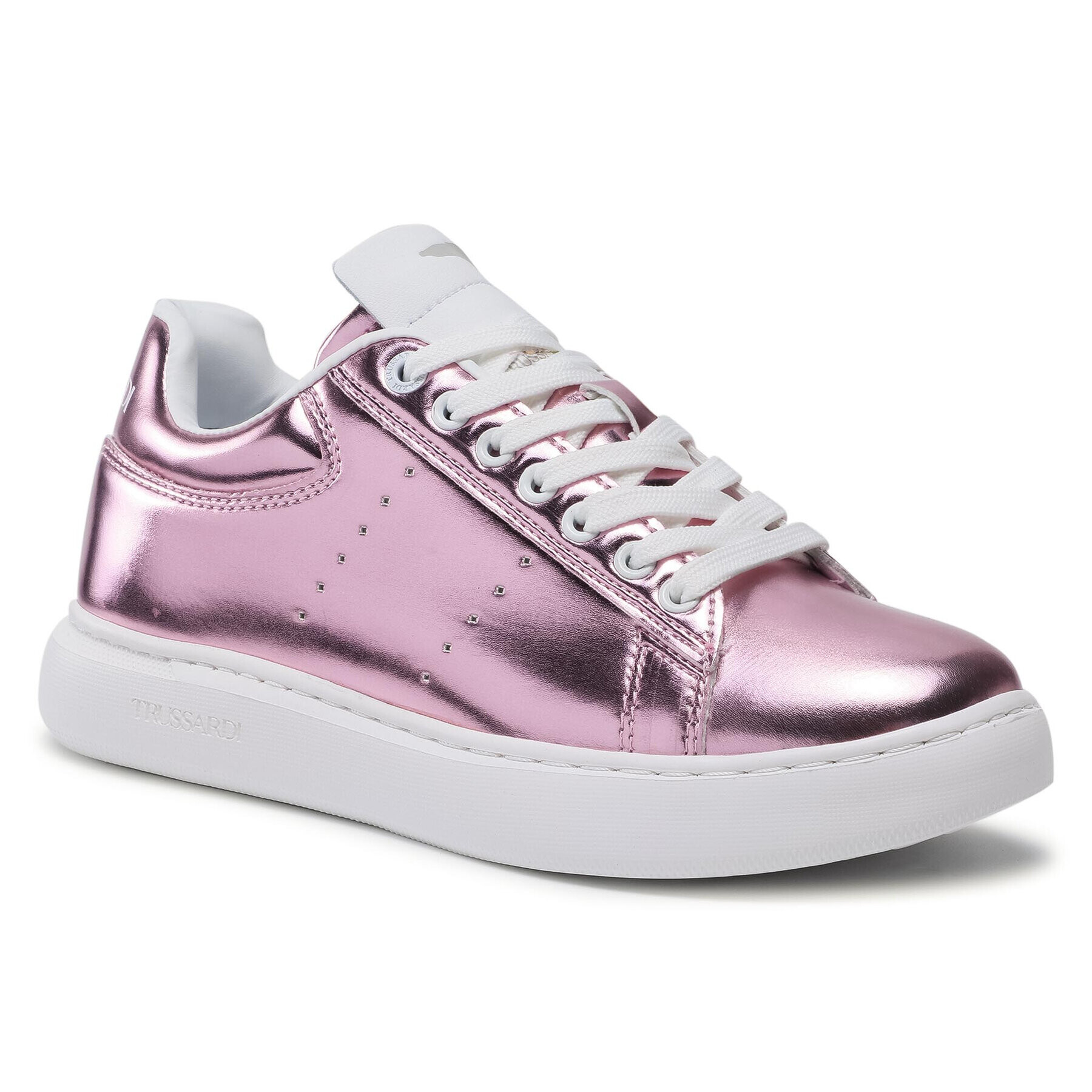 Trussardi Сникърси 79A00649 Розов - Pepit.bg