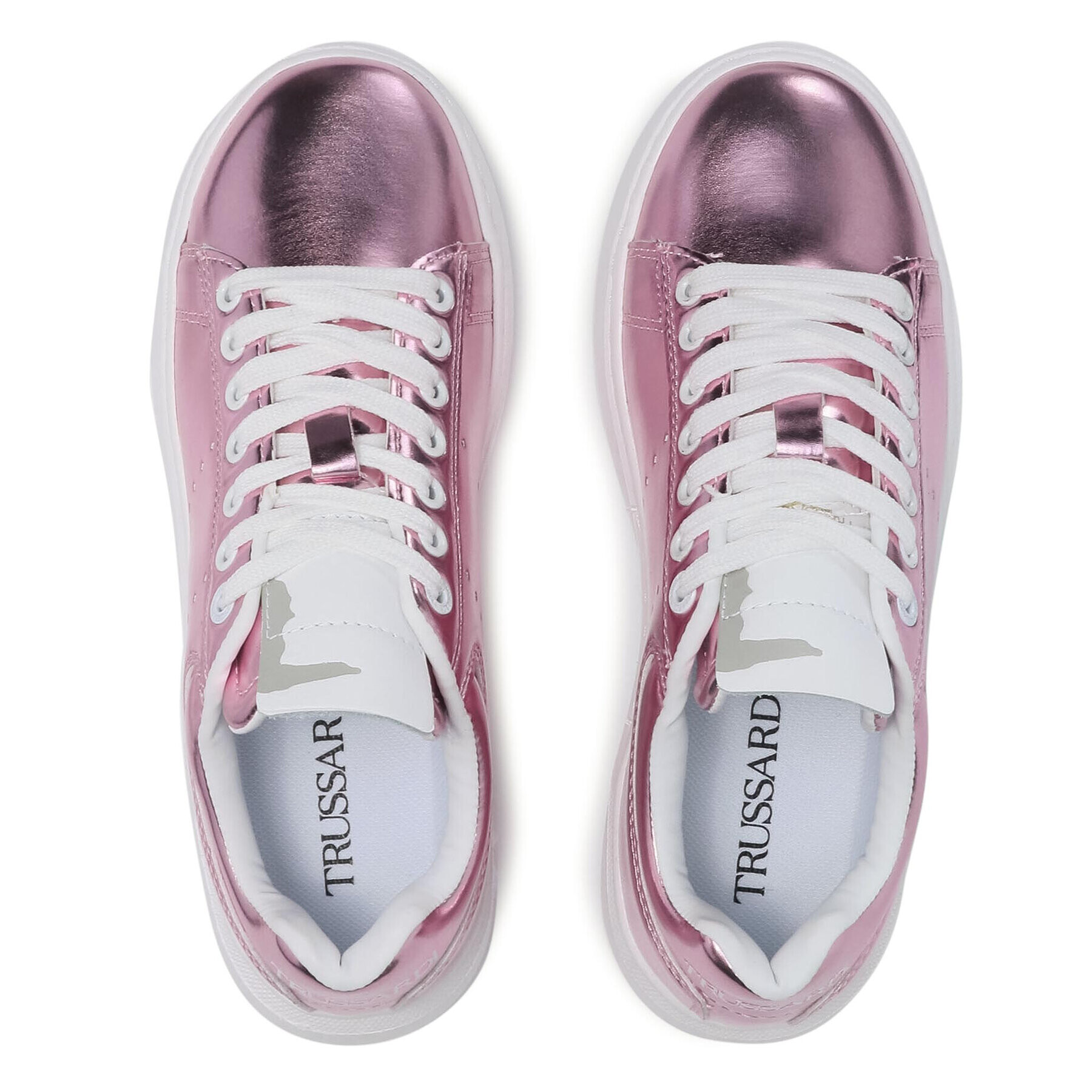 Trussardi Сникърси 79A00649 Розов - Pepit.bg
