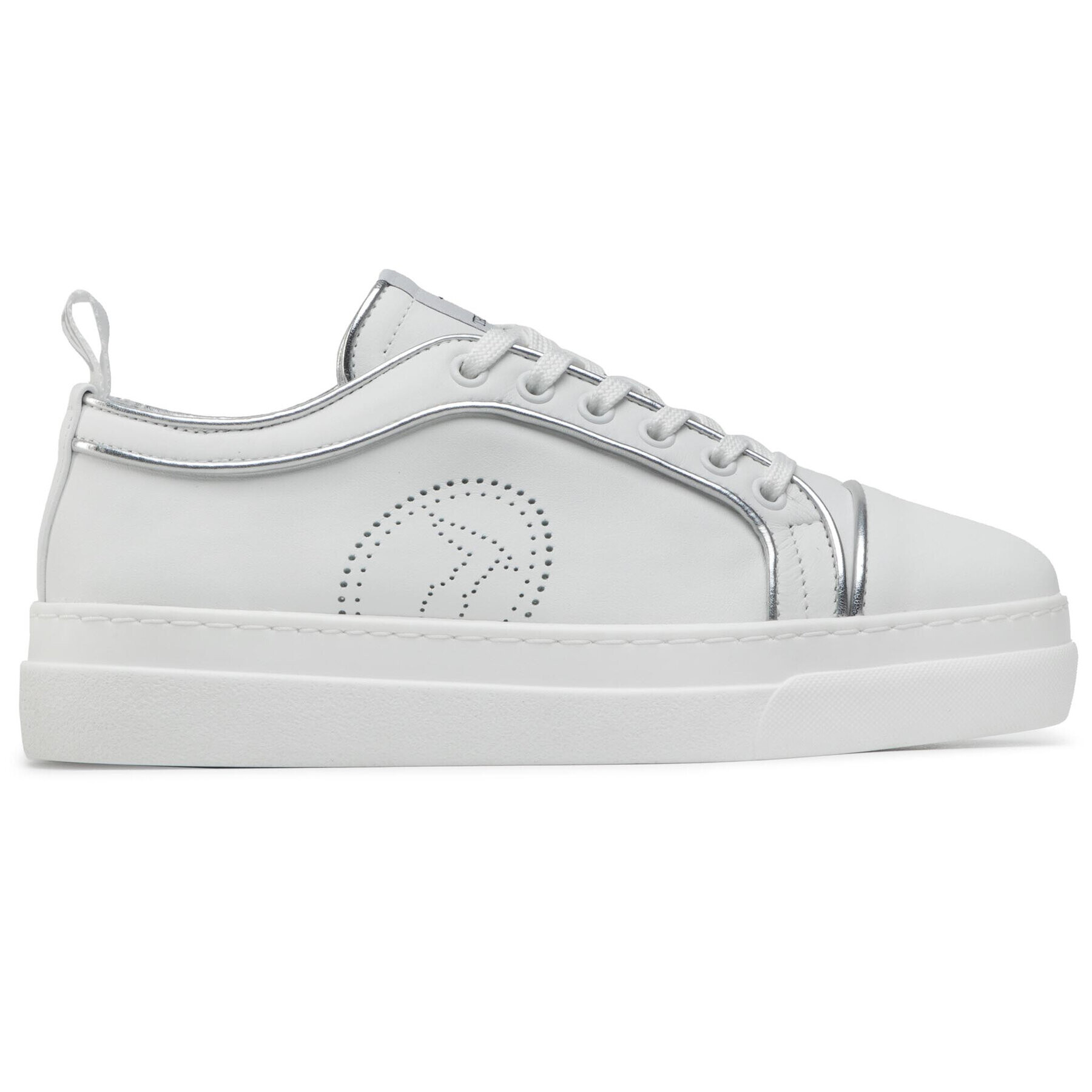Trussardi Сникърси 79A00670 Бял - Pepit.bg