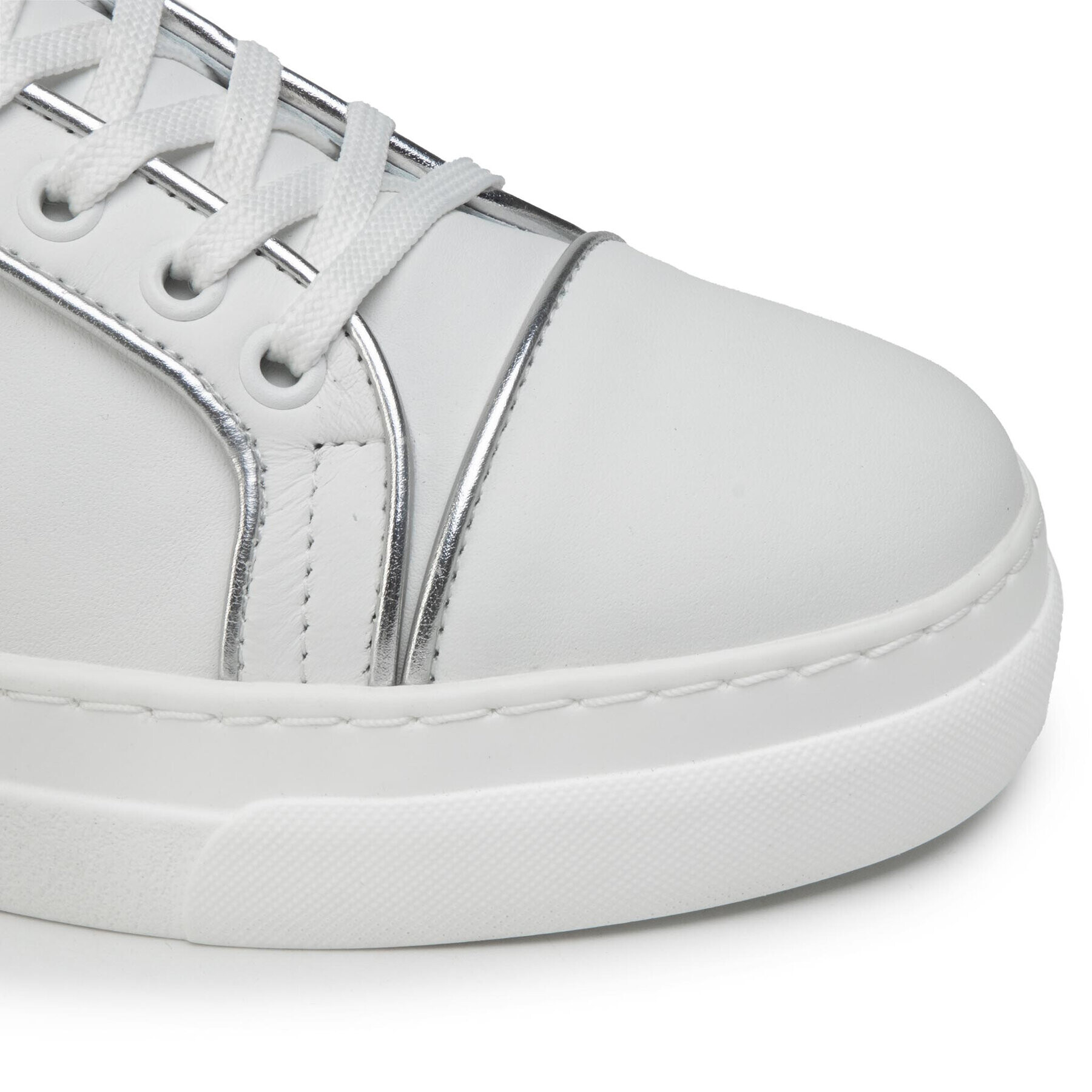 Trussardi Сникърси 79A00670 Бял - Pepit.bg