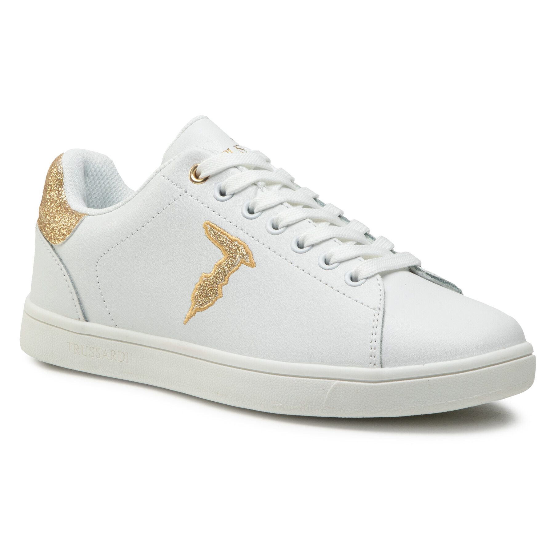 Trussardi Сникърси 79A00676 Бял - Pepit.bg
