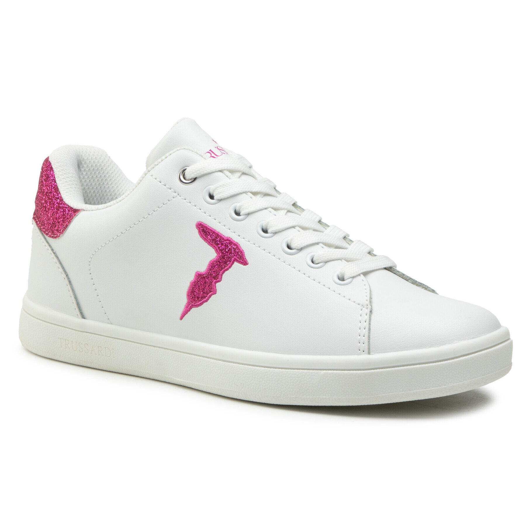 Trussardi Сникърси 79A00676 Бял - Pepit.bg