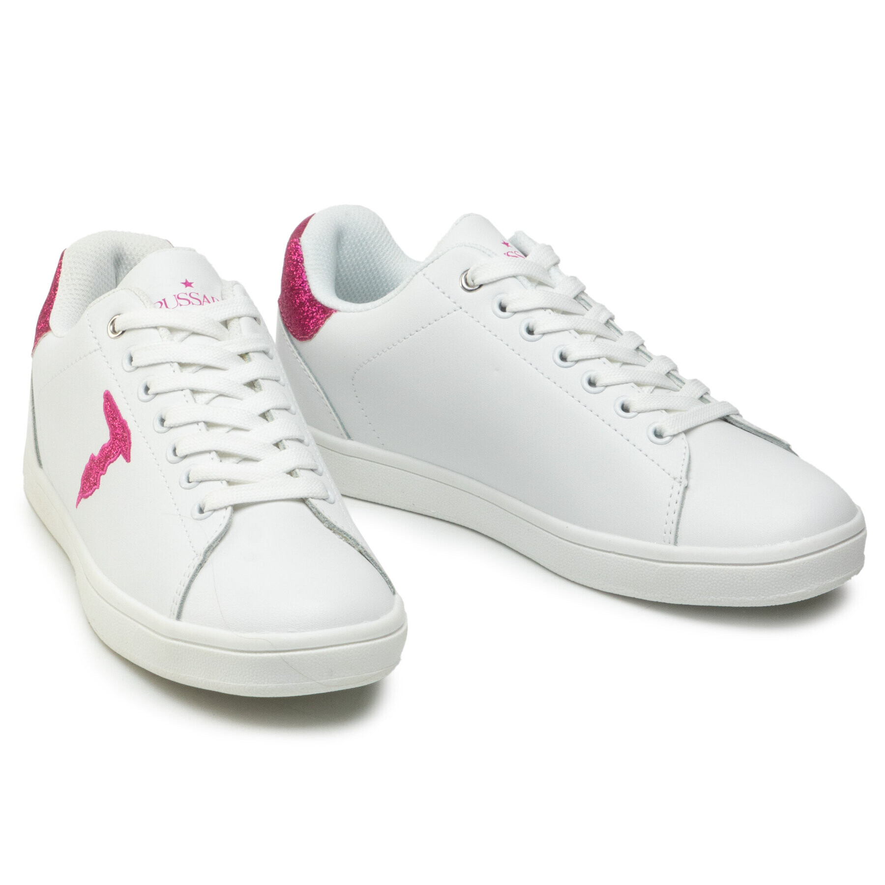 Trussardi Сникърси 79A00676 Бял - Pepit.bg