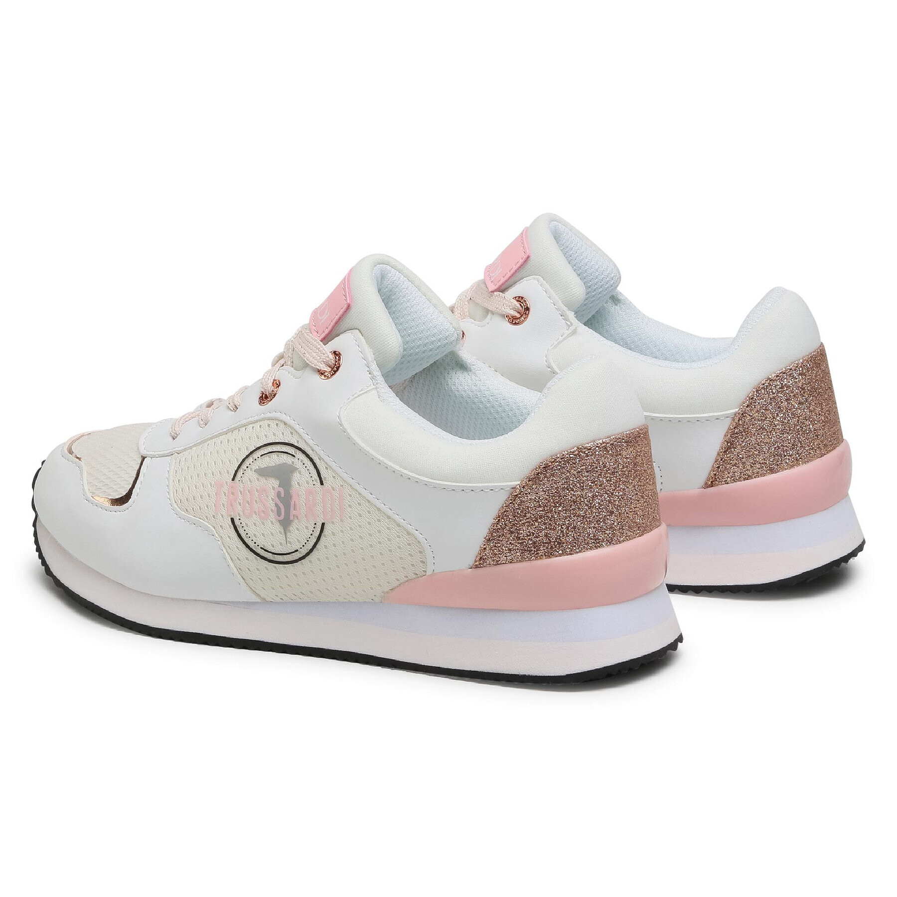 Trussardi Сникърси 79A00681 Бял - Pepit.bg
