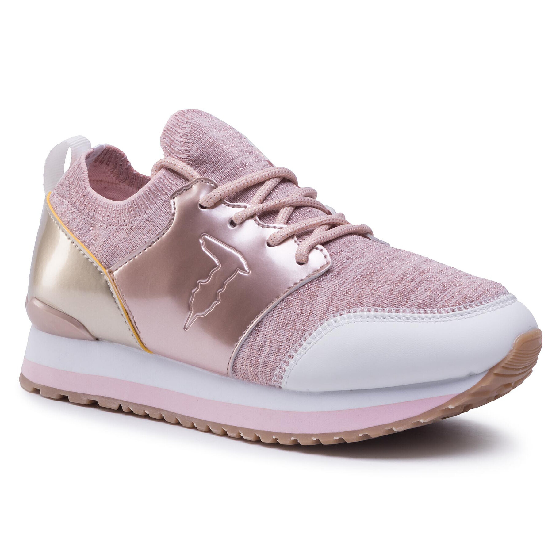 Trussardi Сникърси 79A00682 Розов - Pepit.bg
