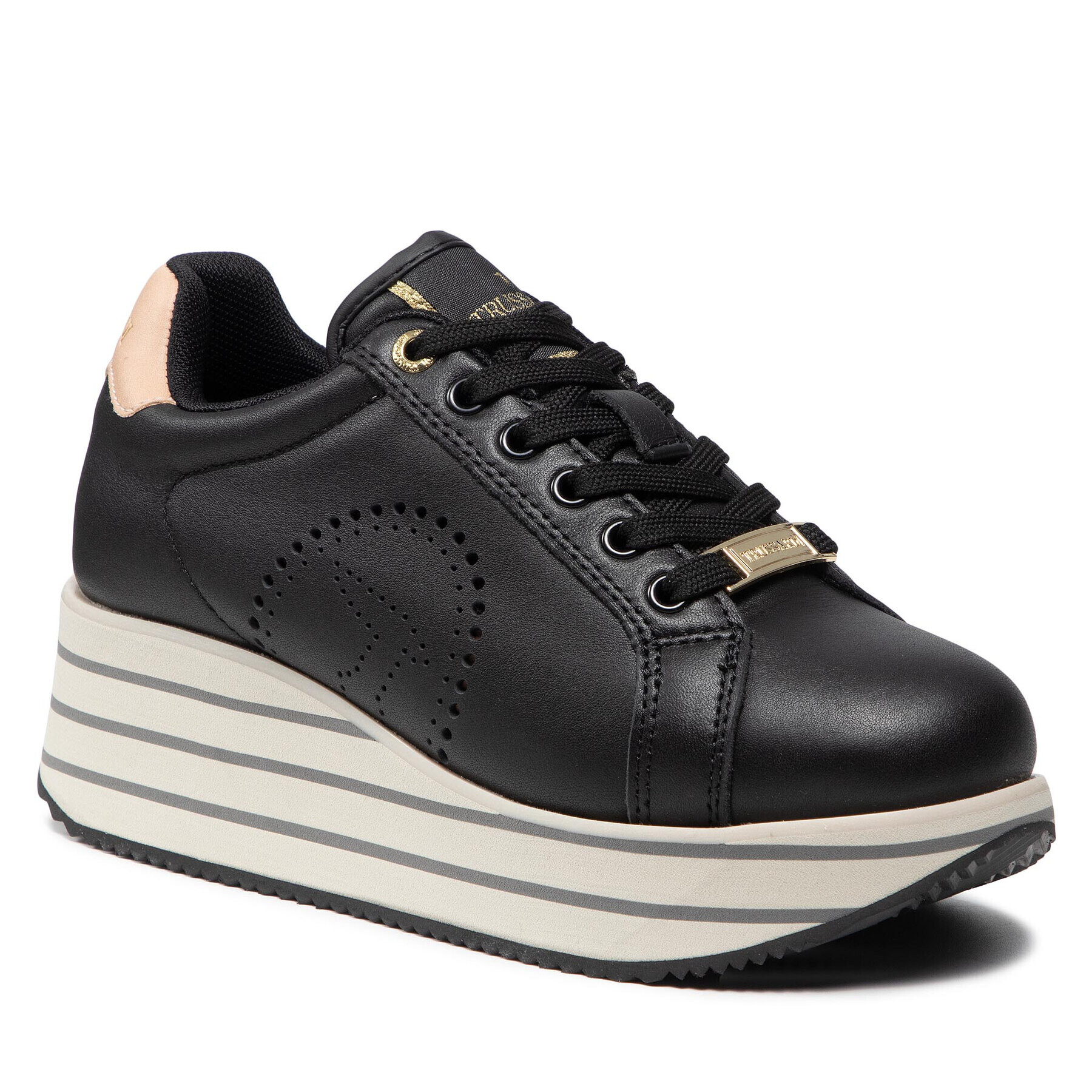 Trussardi Сникърси 79A00701 Черен - Pepit.bg