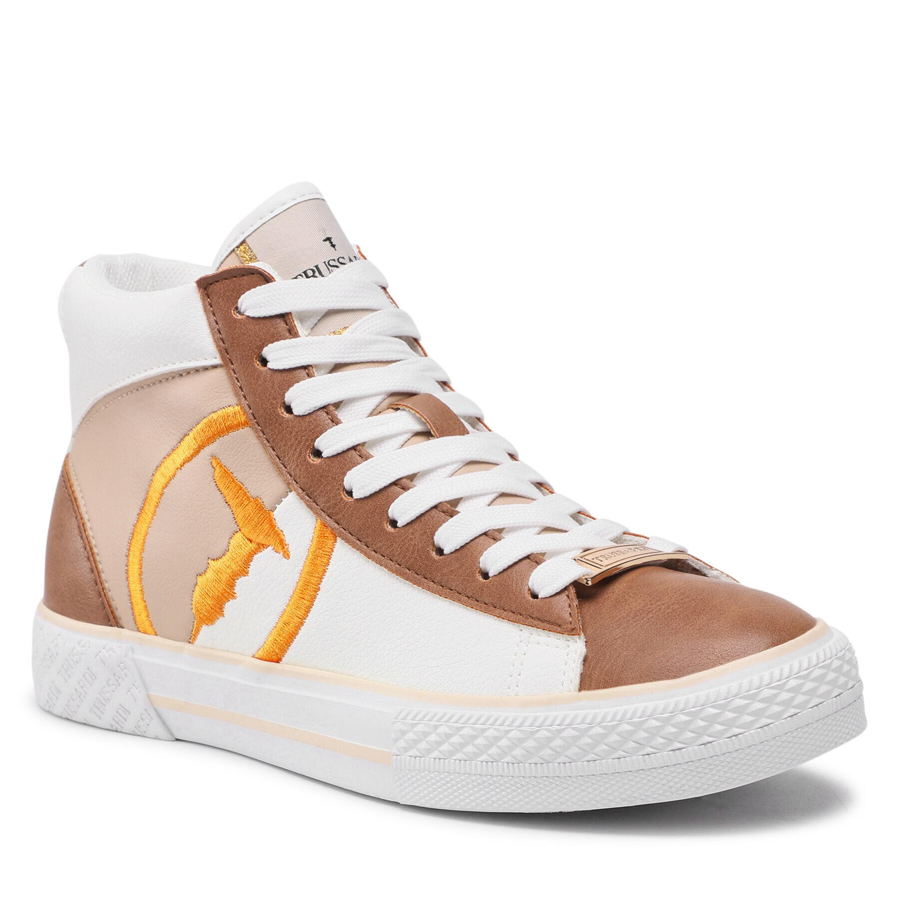 Trussardi Сникърси 79A00737 Бежов - Pepit.bg