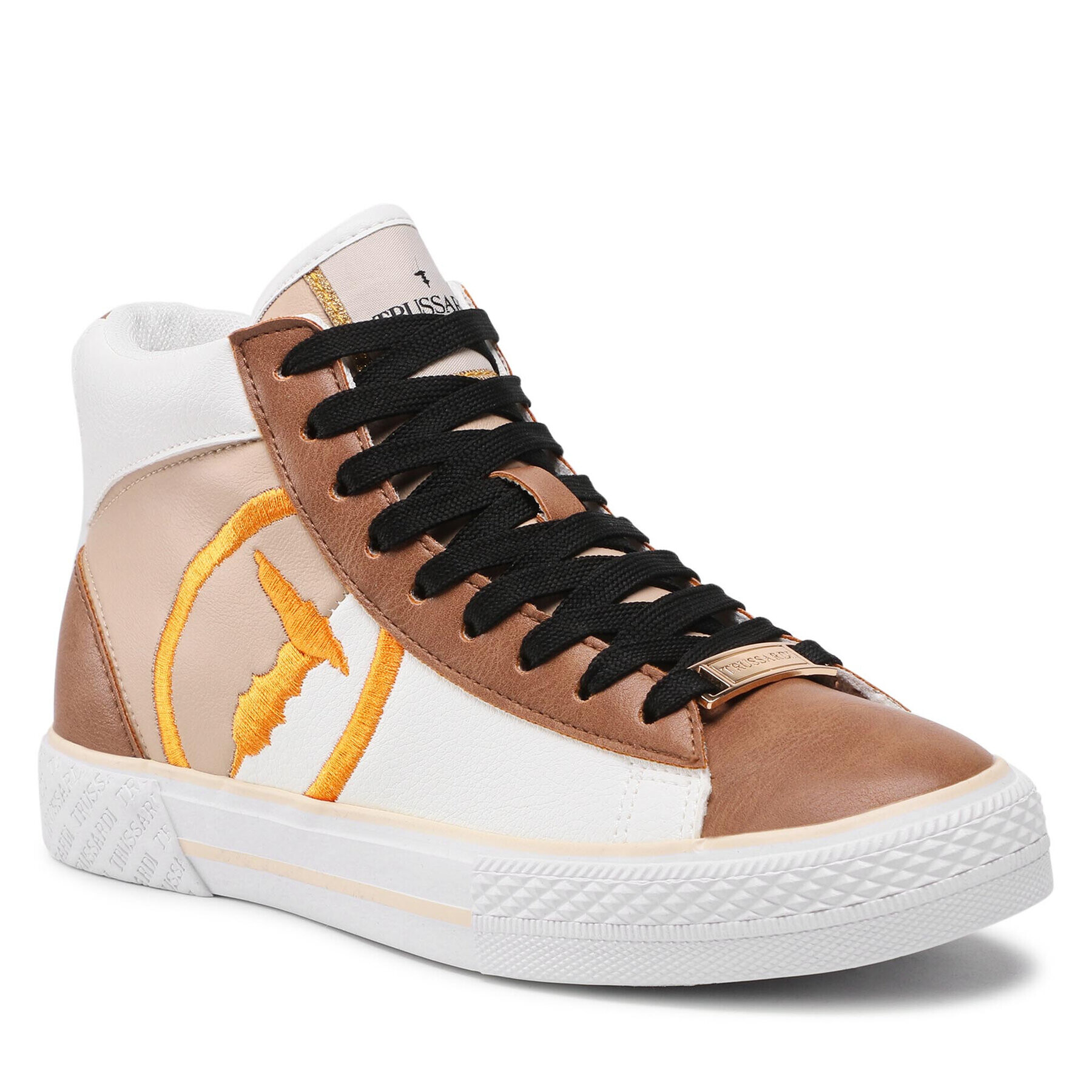 Trussardi Сникърси 79A00737 Бежов - Pepit.bg