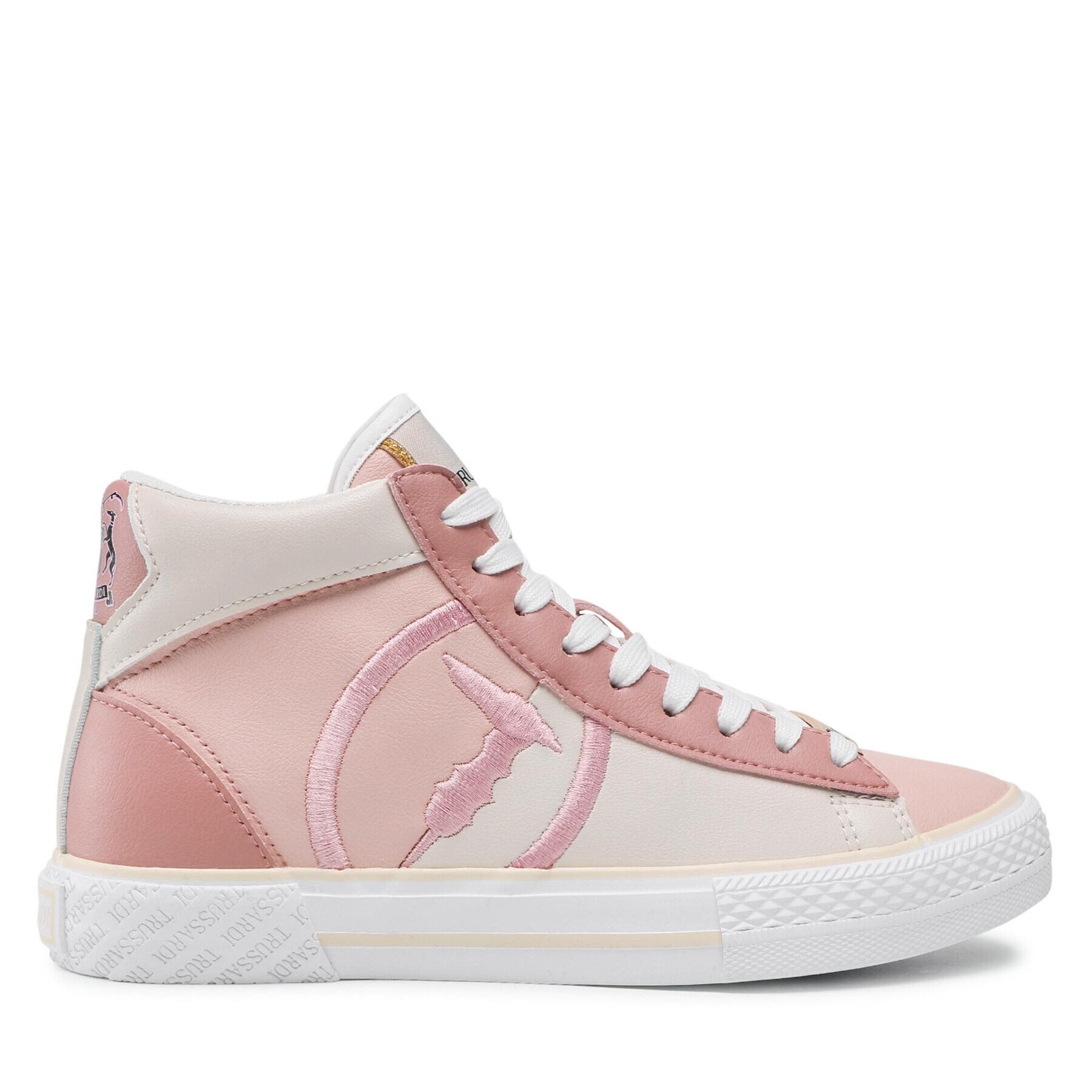 Trussardi Сникърси 79A00737 Розов - Pepit.bg
