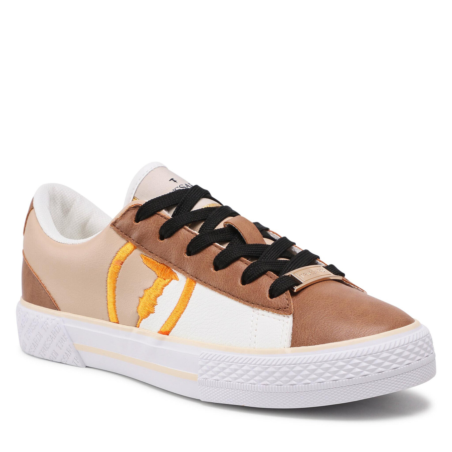 Trussardi Сникърси 79A00738 Бежов - Pepit.bg