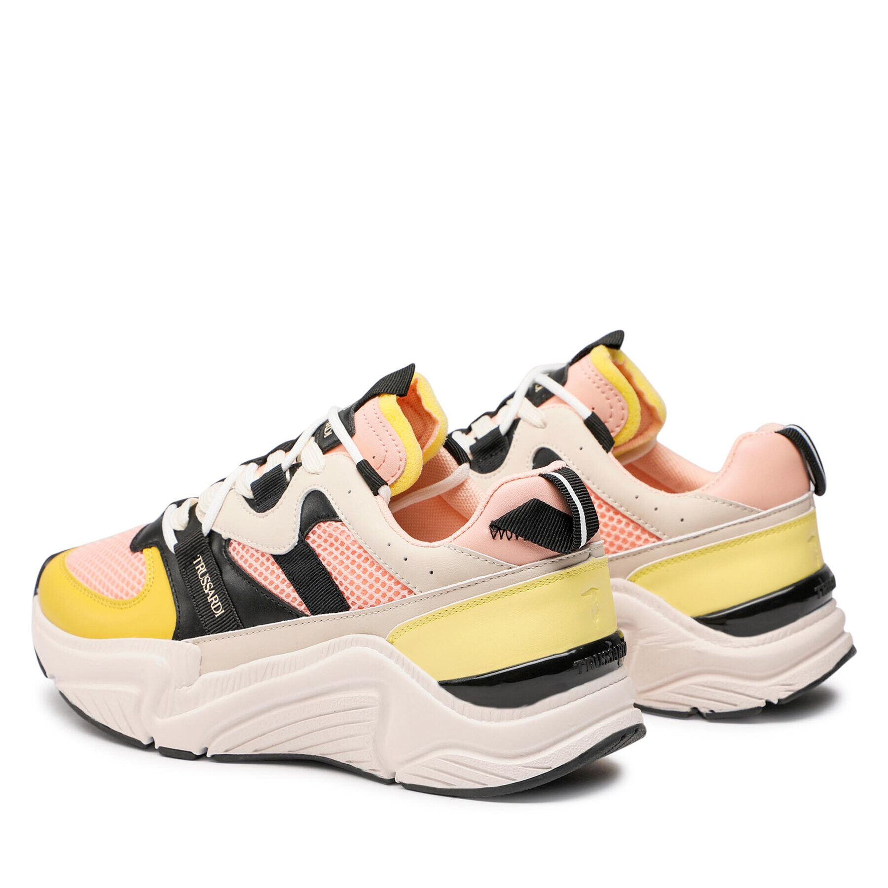 Trussardi Сникърси 79A00739 Розов - Pepit.bg