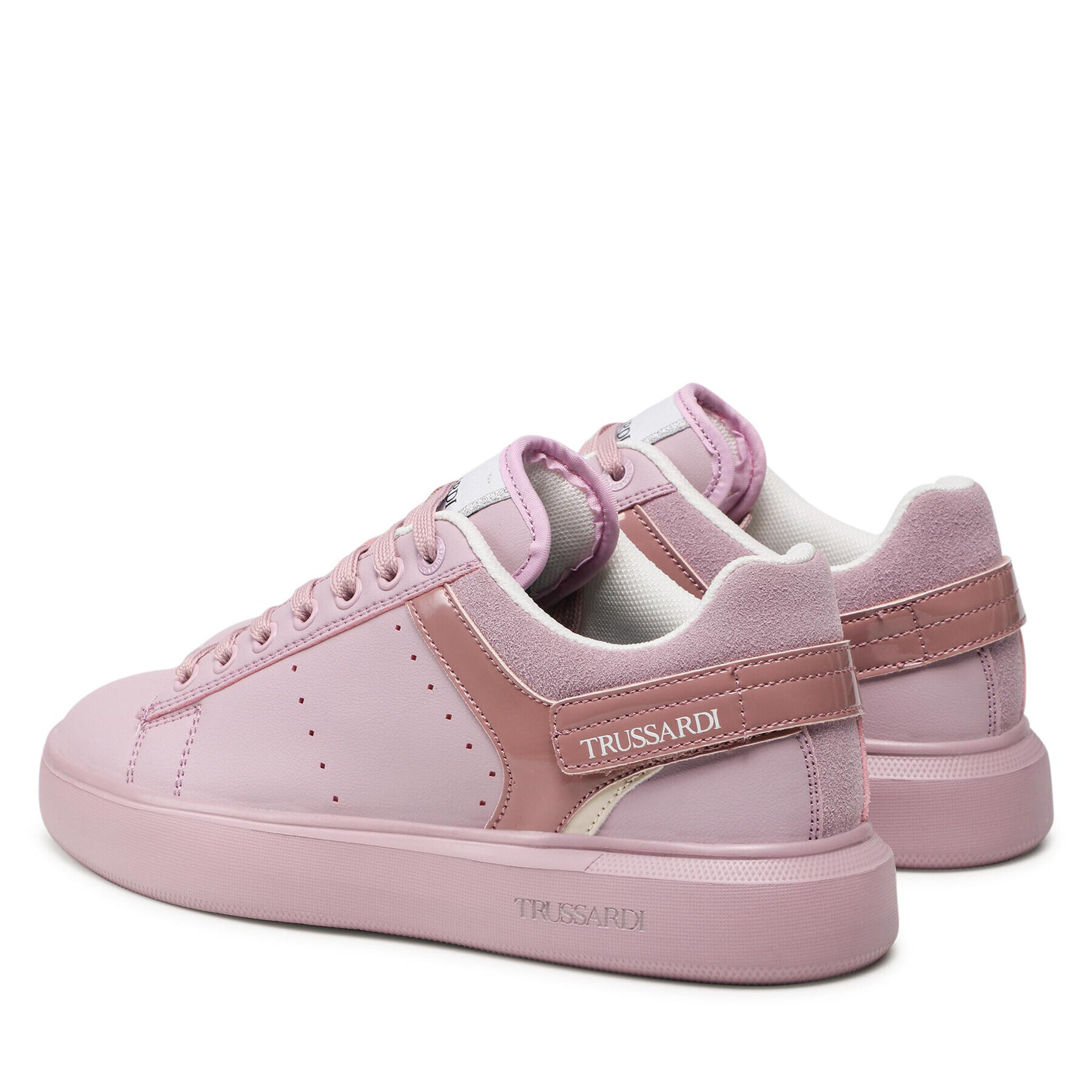 Trussardi Сникърси 79A00743 Розов - Pepit.bg