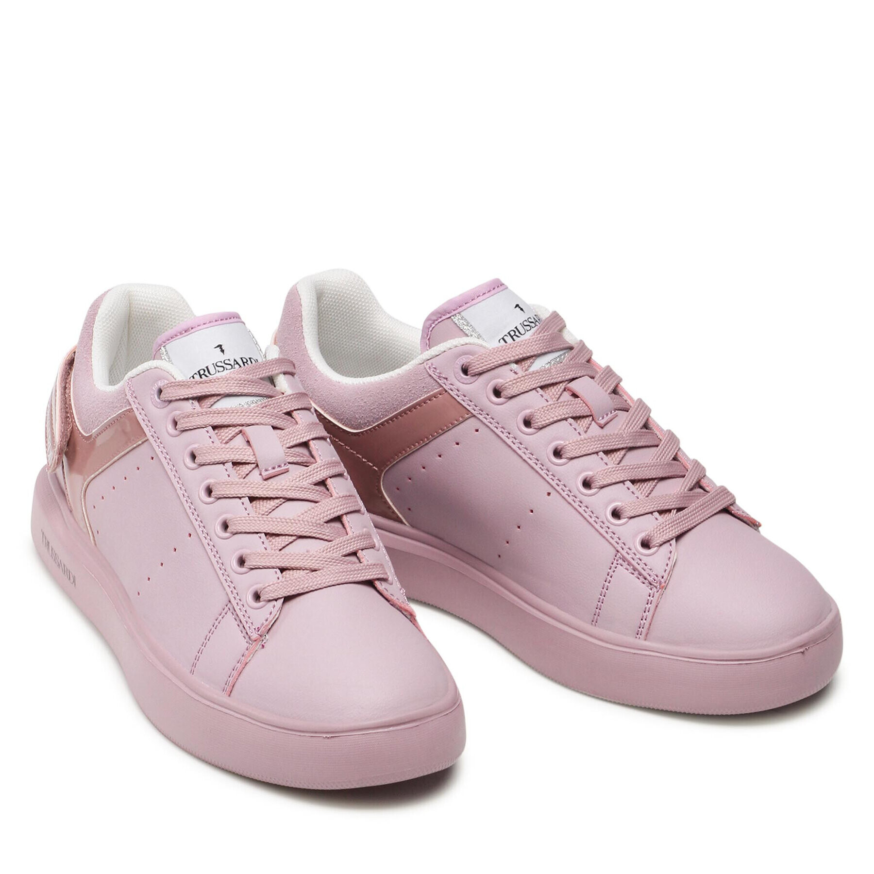 Trussardi Сникърси 79A00743 Розов - Pepit.bg