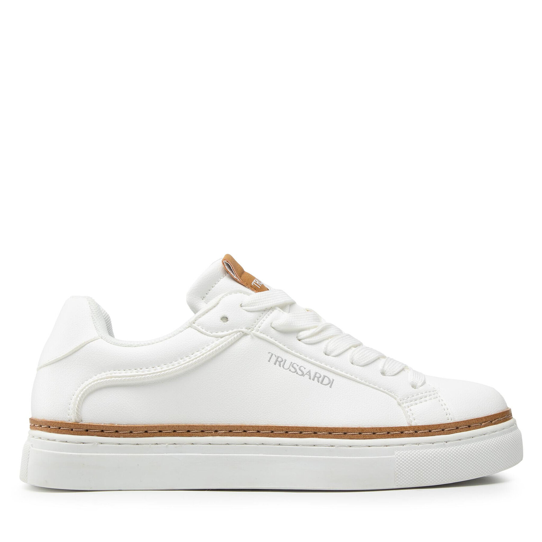 Trussardi Сникърси 79A00744 Бял - Pepit.bg