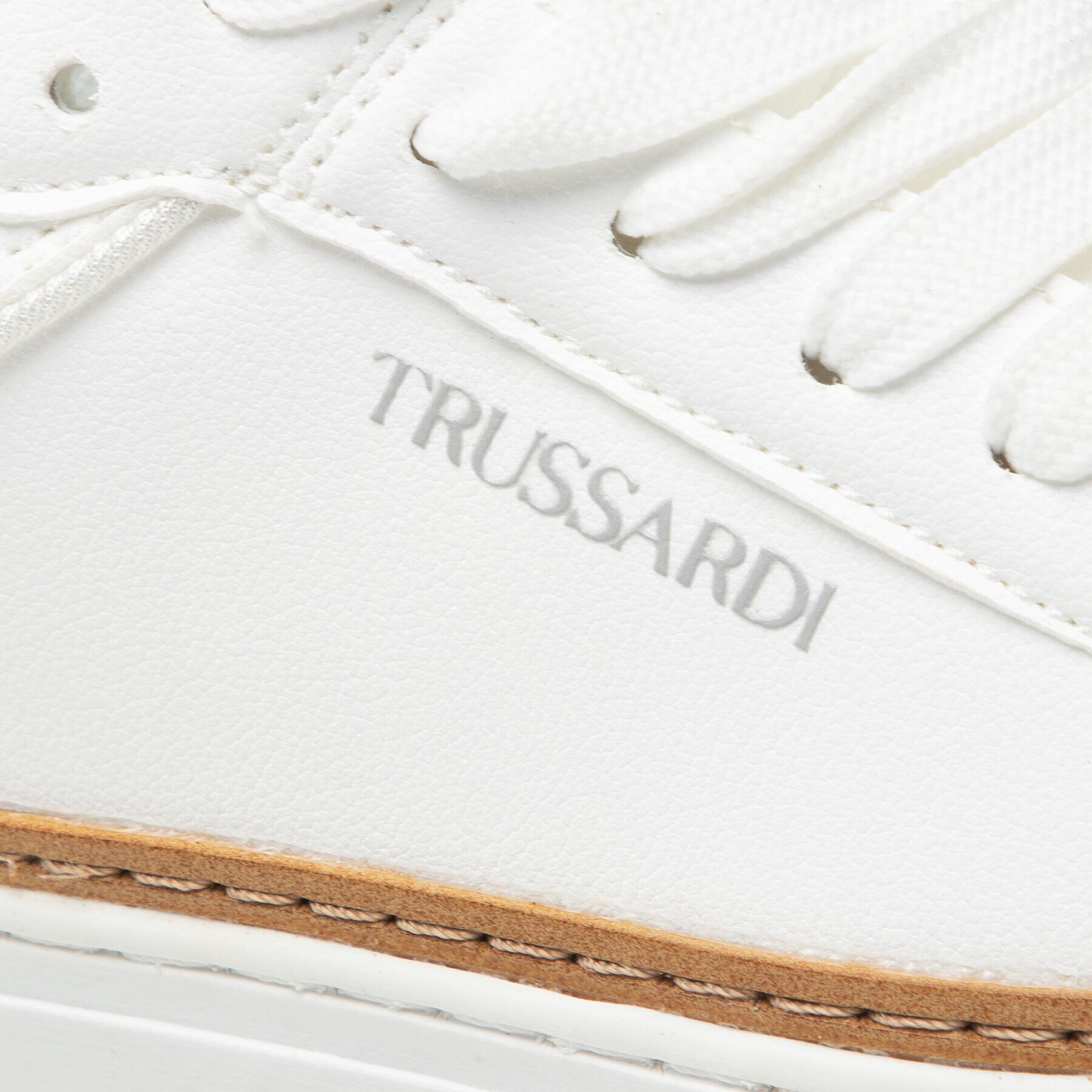 Trussardi Сникърси 79A00744 Бял - Pepit.bg