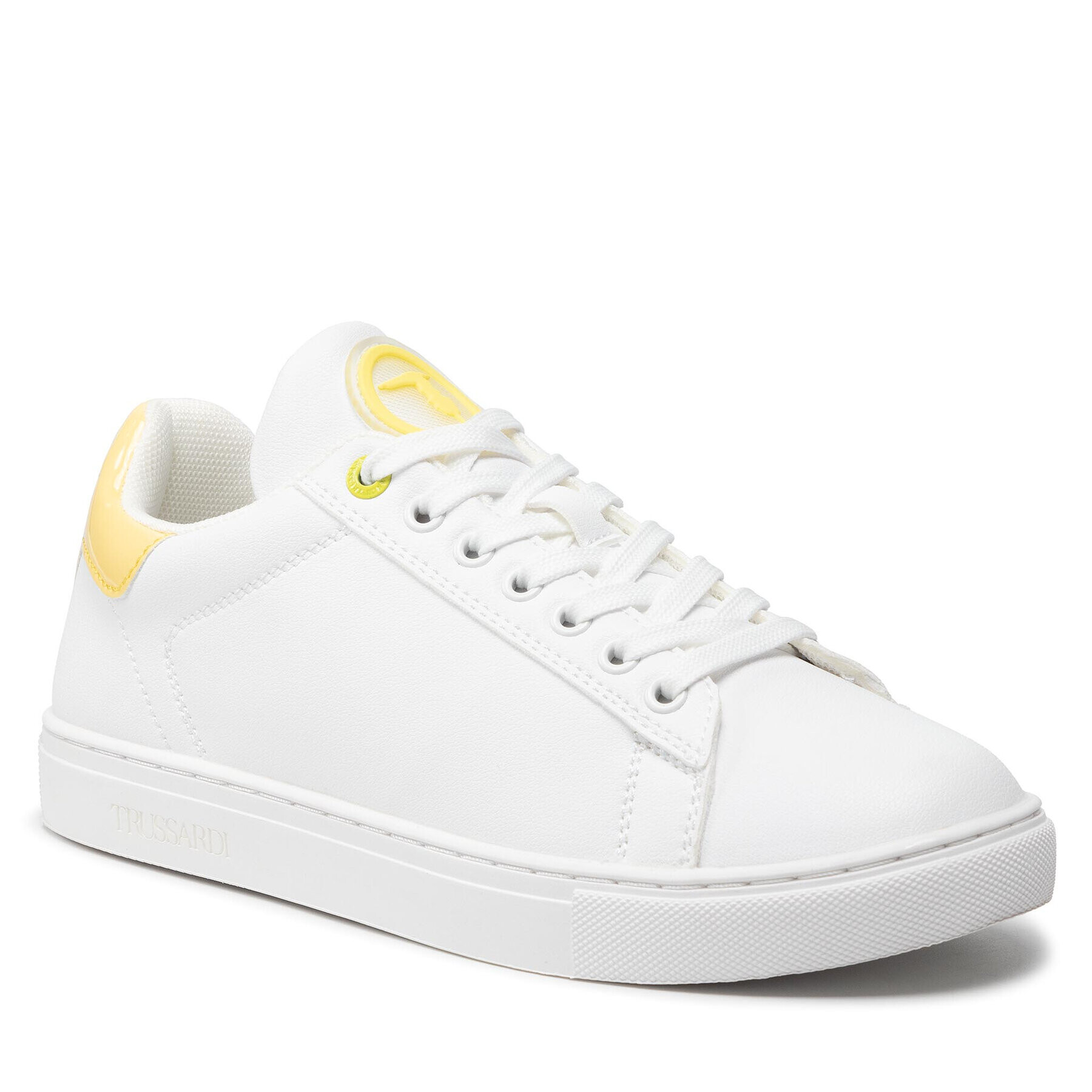 Trussardi Сникърси 79A00746 Бял - Pepit.bg