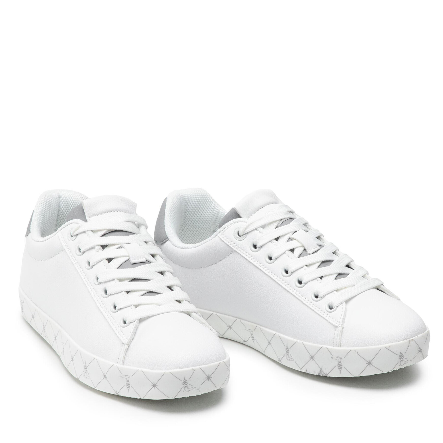 Trussardi Сникърси 79A00747 Бял - Pepit.bg