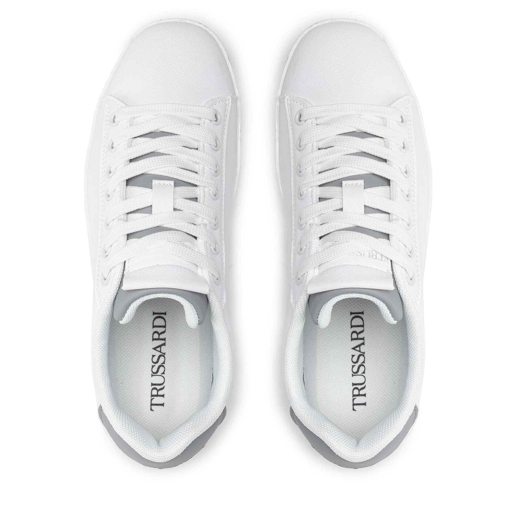 Trussardi Сникърси 79A00747 Бял - Pepit.bg