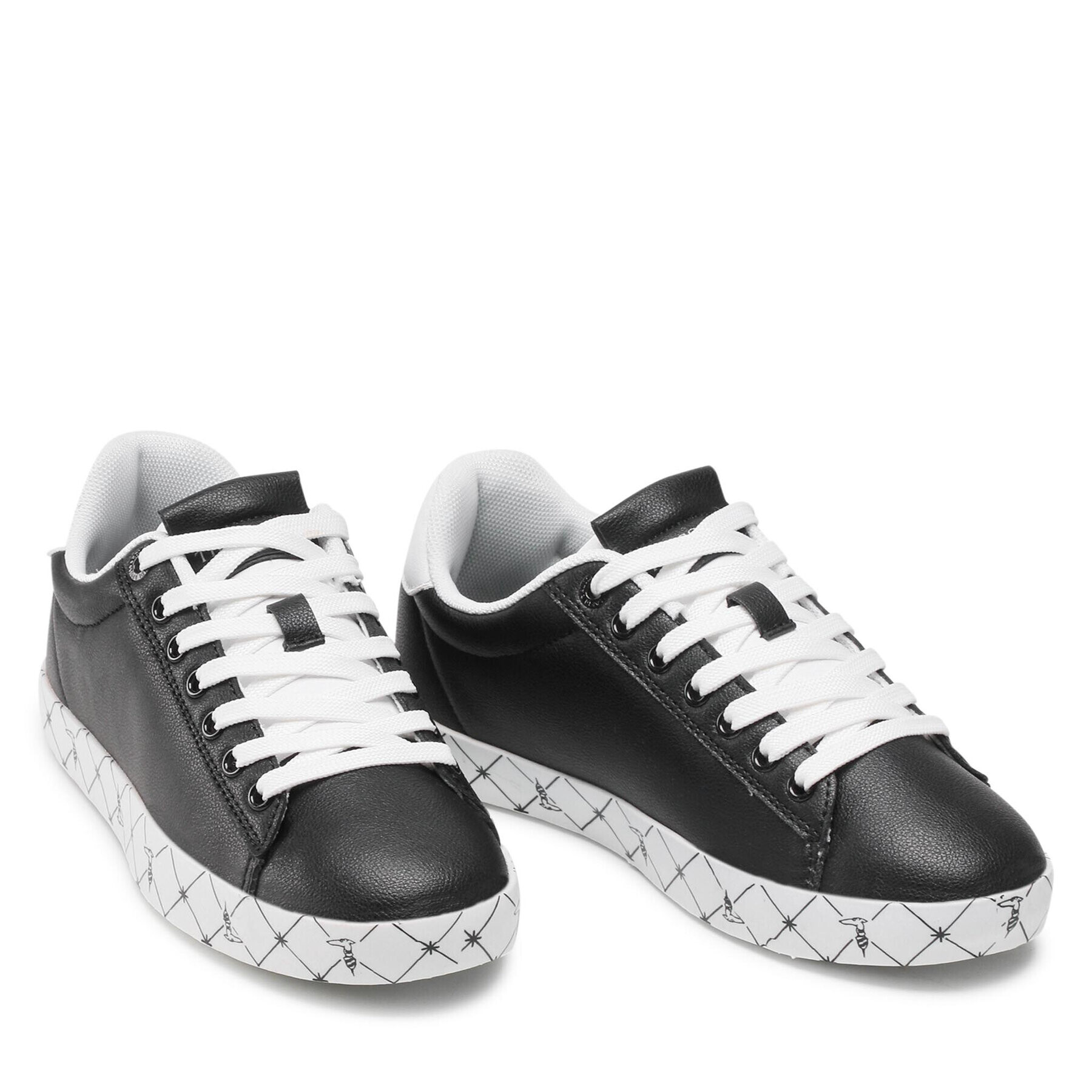 Trussardi Сникърси 79A00747 Черен - Pepit.bg