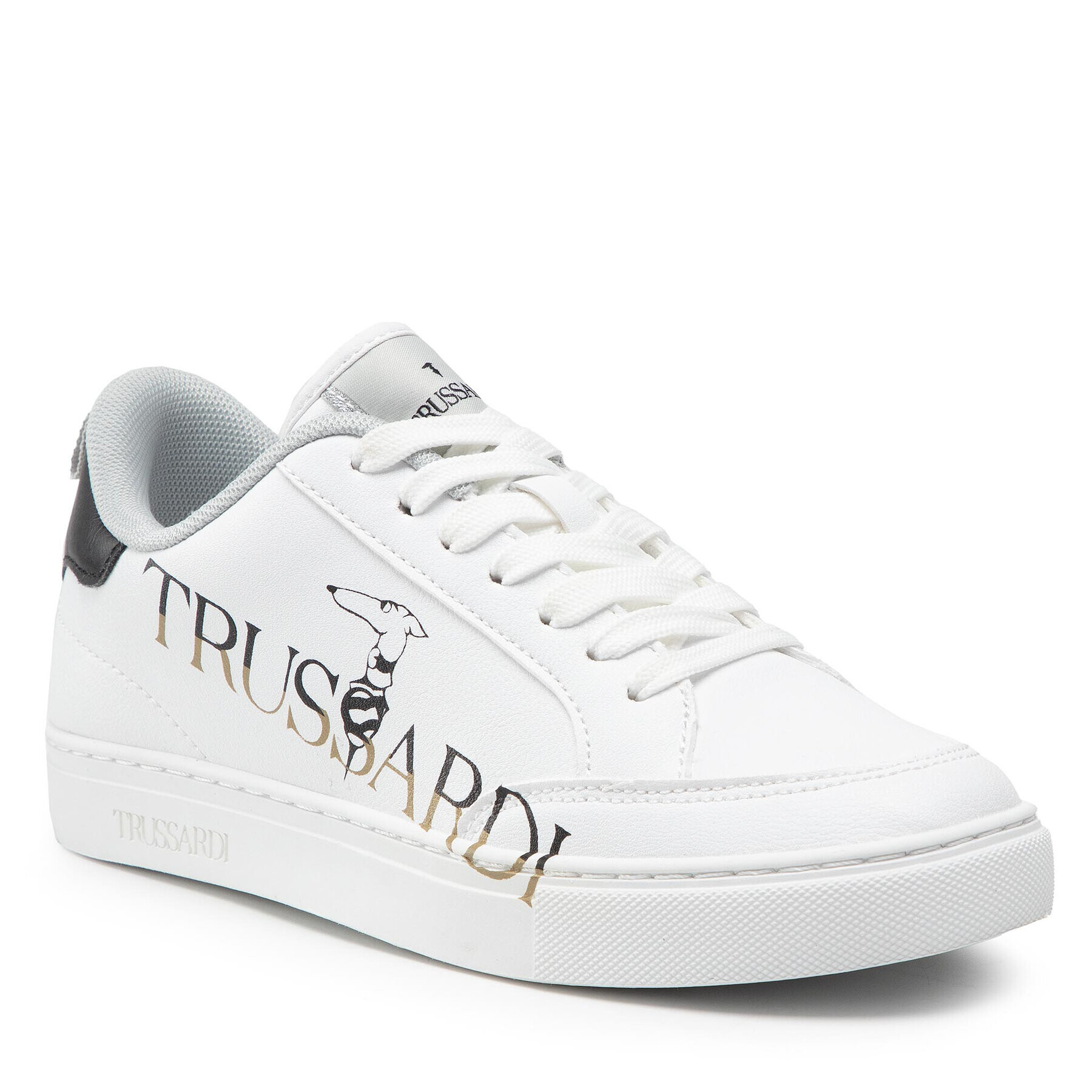 Trussardi Сникърси 79A00748 Бял - Pepit.bg