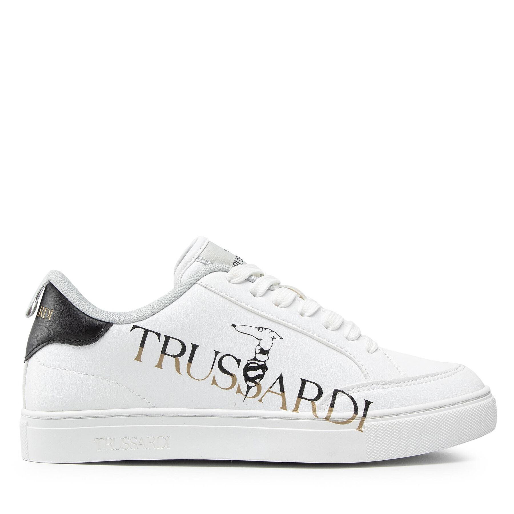 Trussardi Сникърси 79A00748 Бял - Pepit.bg