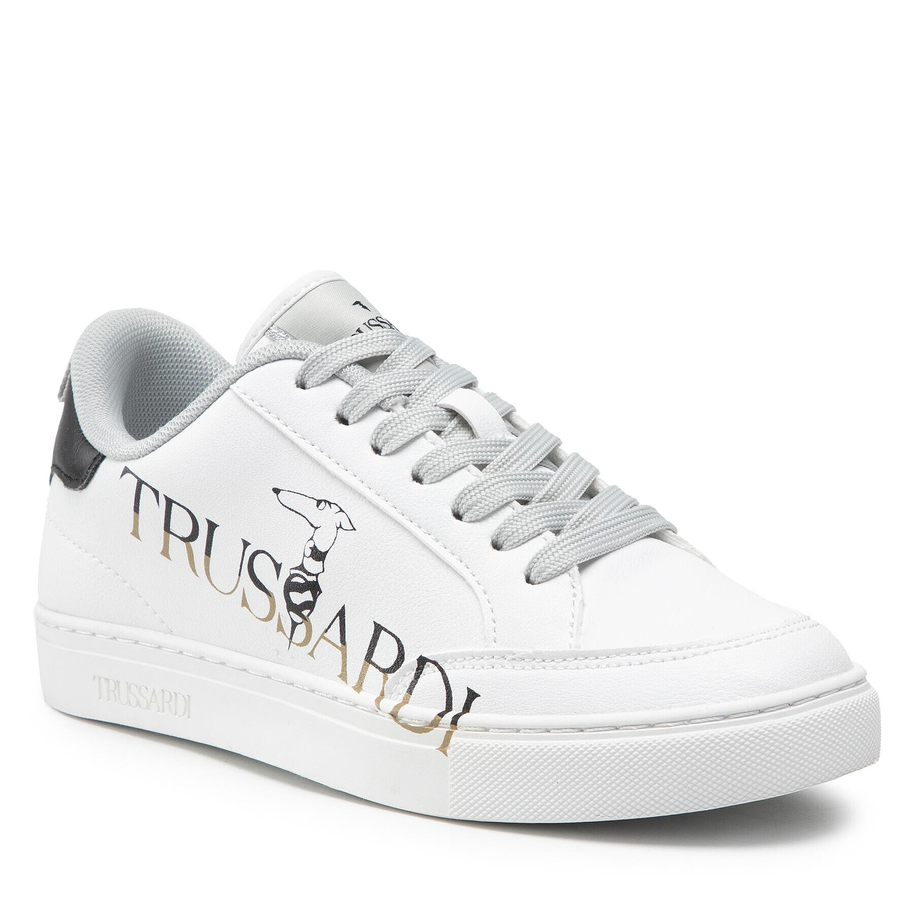 Trussardi Сникърси 79A00748 Бял - Pepit.bg