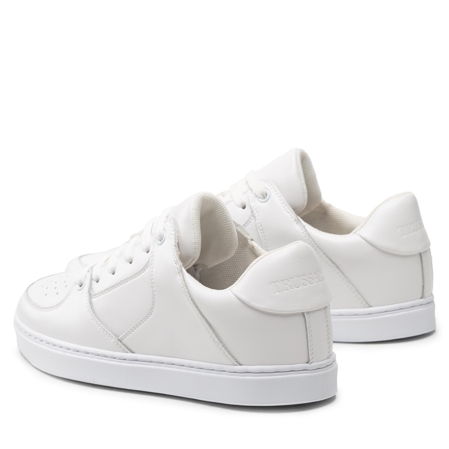 Trussardi Сникърси 79A00819 Бял - Pepit.bg