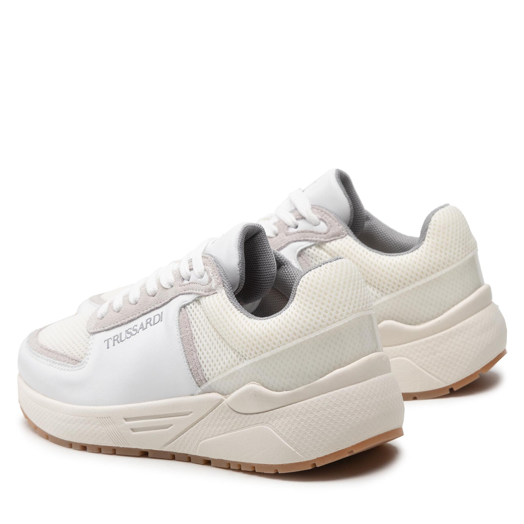 Trussardi Сникърси 79A00823 Бял - Pepit.bg