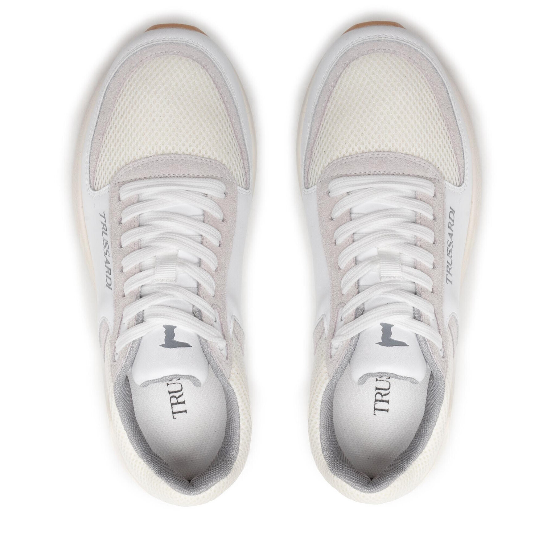 Trussardi Сникърси 79A00823 Бял - Pepit.bg