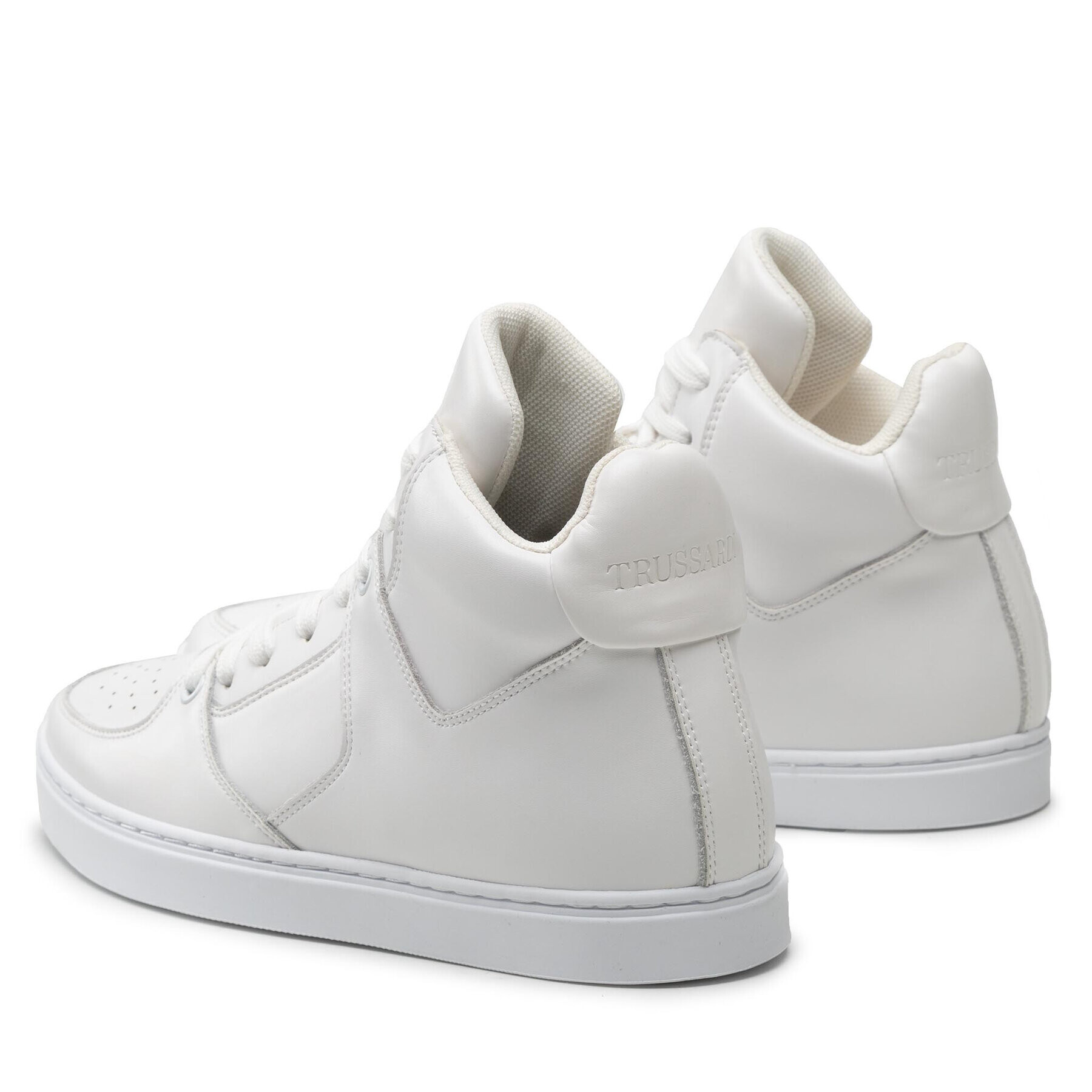 Trussardi Сникърси 79A00826 Бял - Pepit.bg
