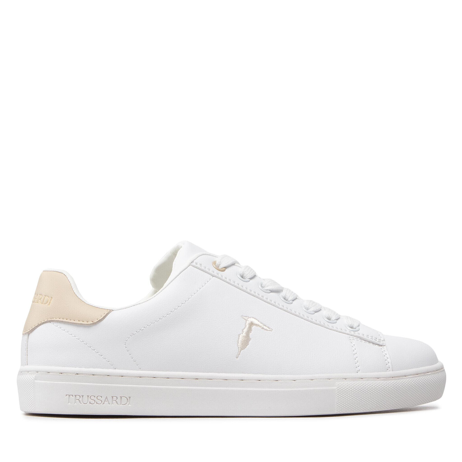 Trussardi Сникърси 79A00827 Бял - Pepit.bg