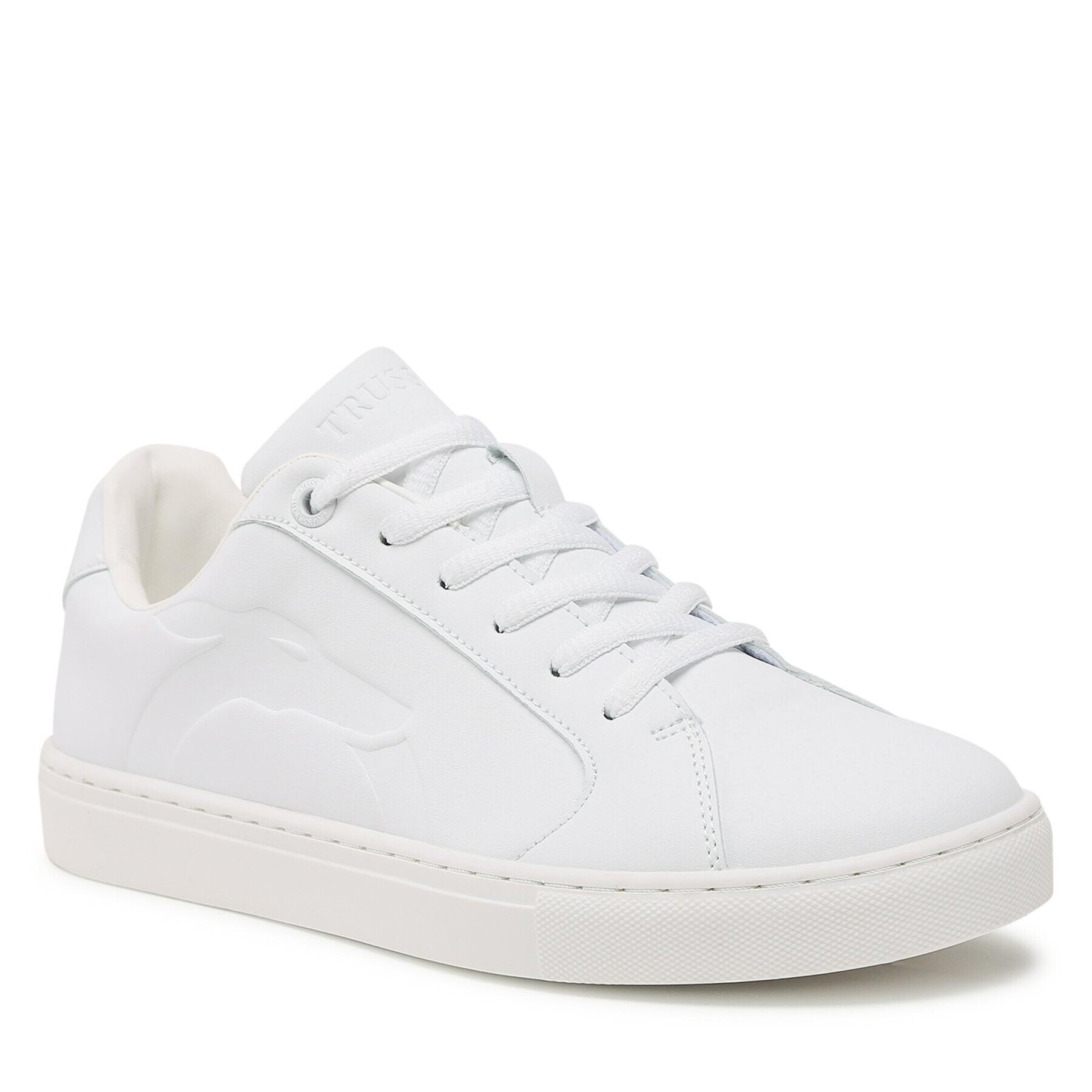 Trussardi Сникърси 79A00849 Бял - Pepit.bg