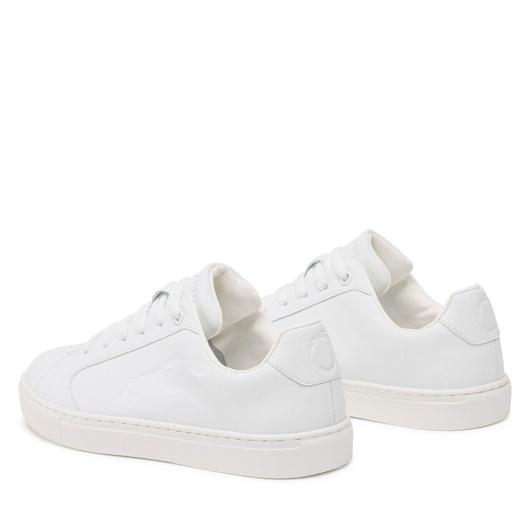 Trussardi Сникърси 79A00849 Бял - Pepit.bg