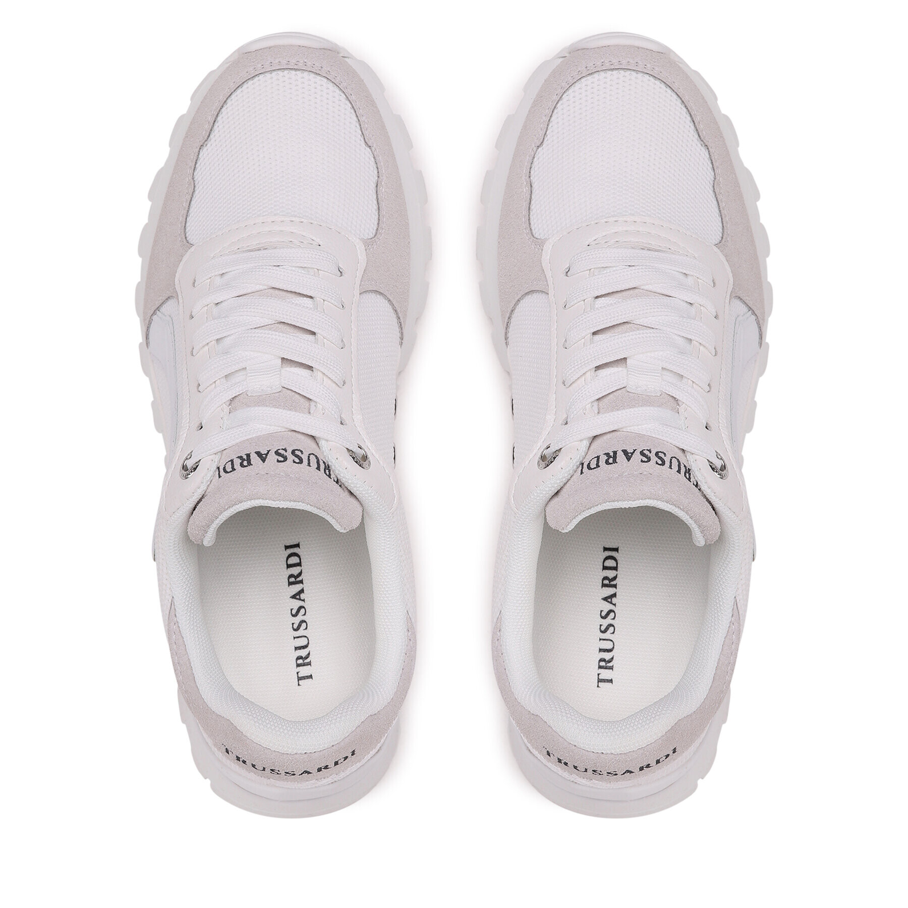 Trussardi Сникърси 79A00850 Бял - Pepit.bg