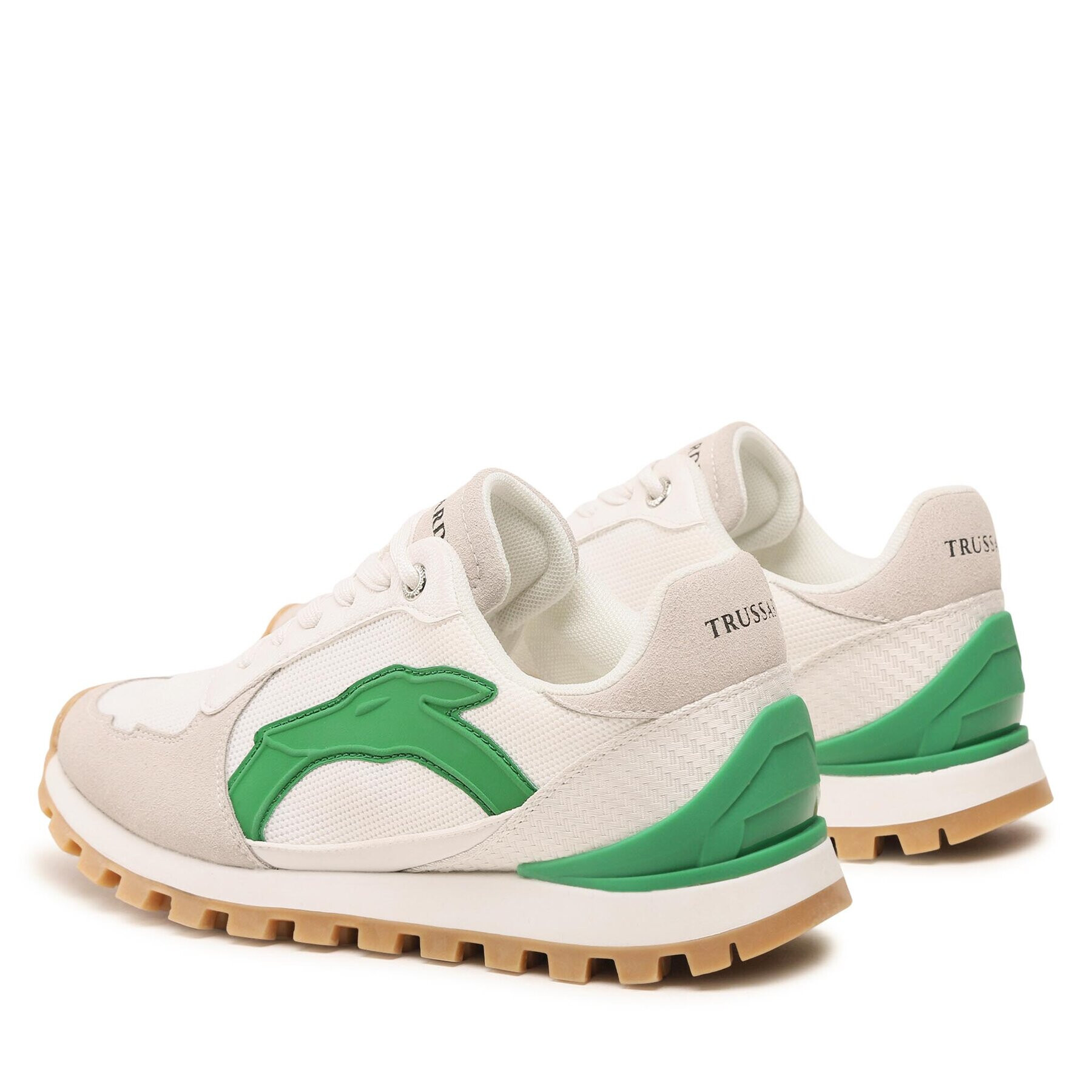 Trussardi Сникърси 79A00850 Бял - Pepit.bg