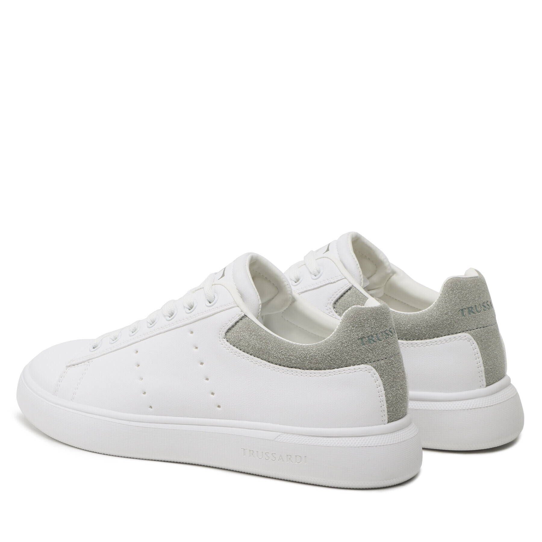 Trussardi Сникърси 79A00879 Бял - Pepit.bg