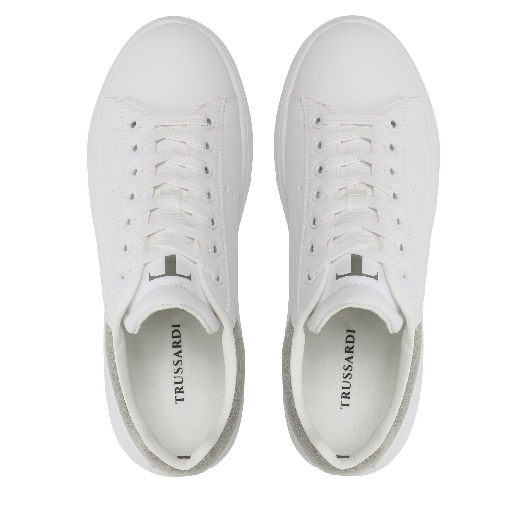Trussardi Сникърси 79A00879 Бял - Pepit.bg