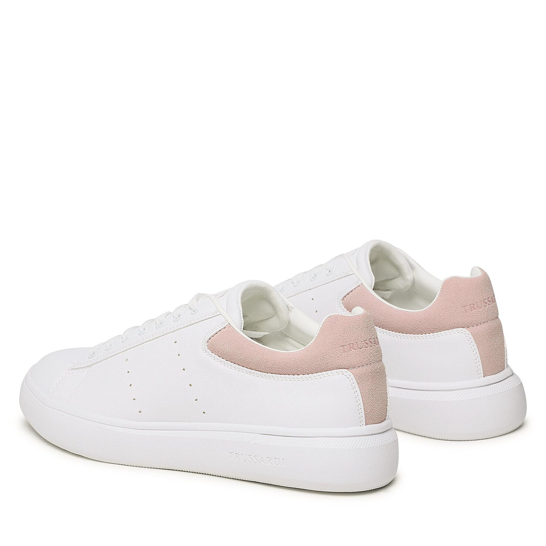 Trussardi Сникърси 79A00879 Бял - Pepit.bg