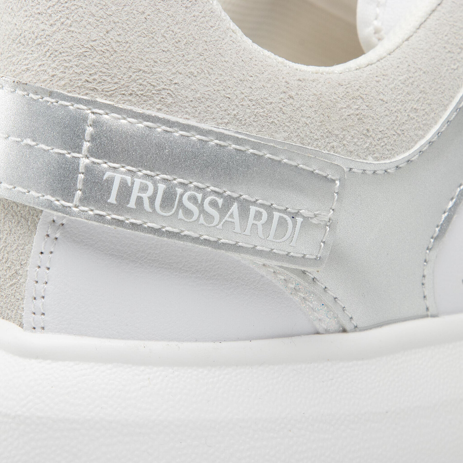 Trussardi Сникърси 79J00008 Бял - Pepit.bg